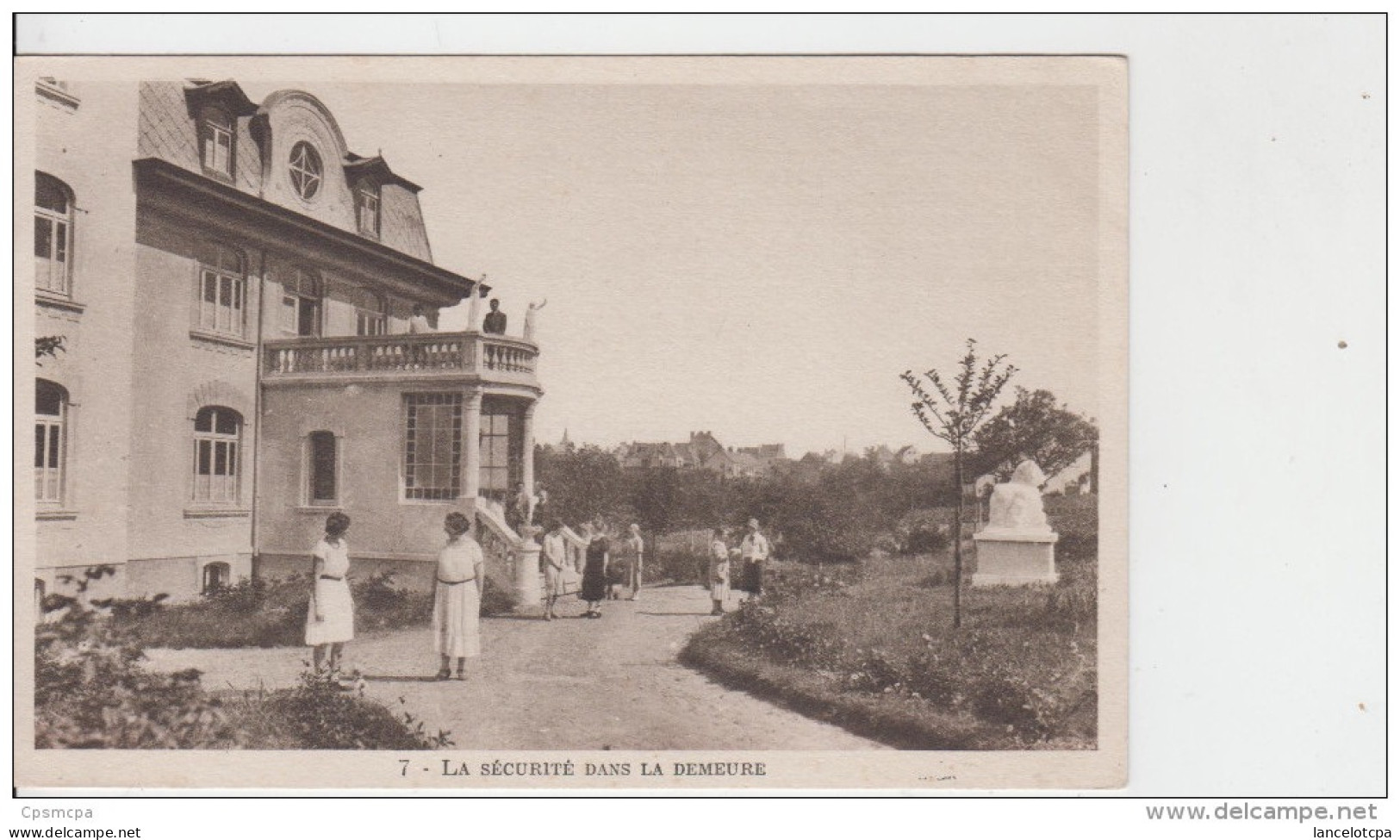 CARTIGNY (GENEVE) / CHATEAU DE L'AMITIE - LA SECURITE DANS LA DEMEURE - Cartigny