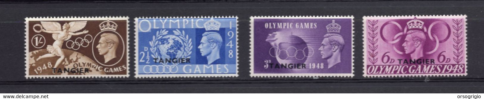 GRAN BRETAGNA - OLYMPIC GAMES - TANGIER   MNH - Verano 1948: Londres