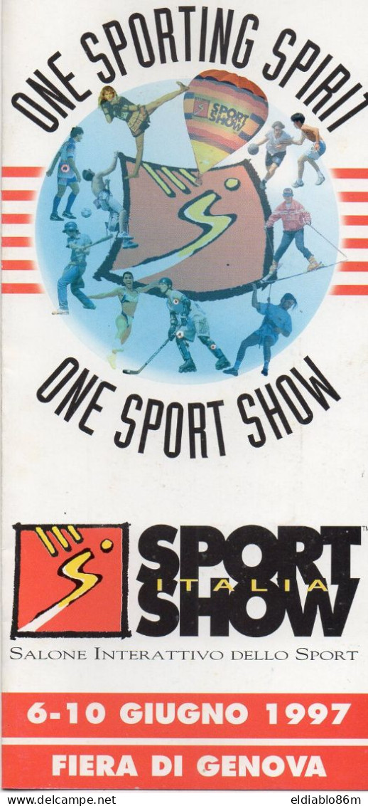 ITALY - ATW - SPORT SHOW ITALIA 1997 - FOLDER EMPTY NO CARDS - Otros & Sin Clasificación