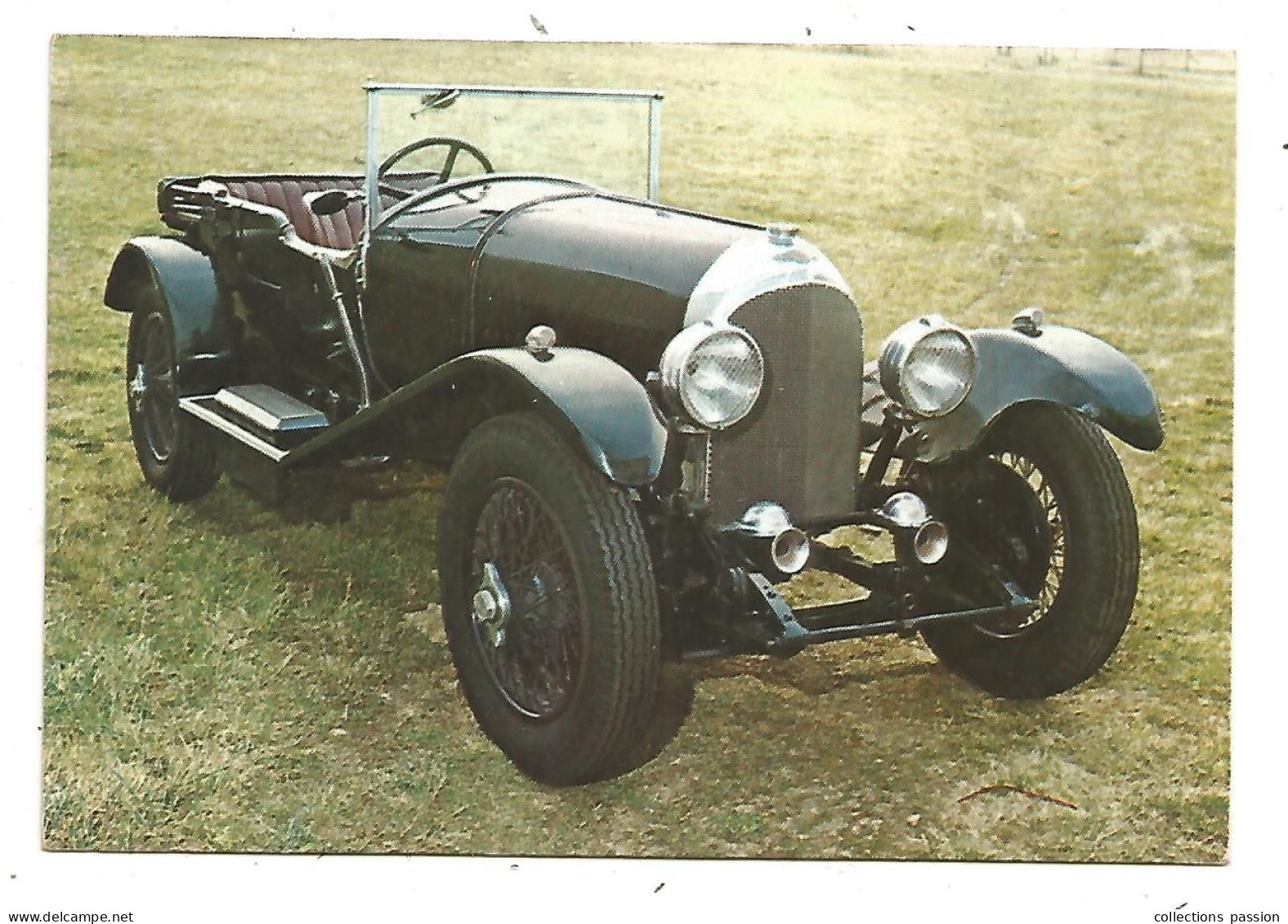 Cp, Collection Des Musées De L"automobile Du Mans Et De Chatellerault , BENTLEY, 1926 , Vierge - Passenger Cars