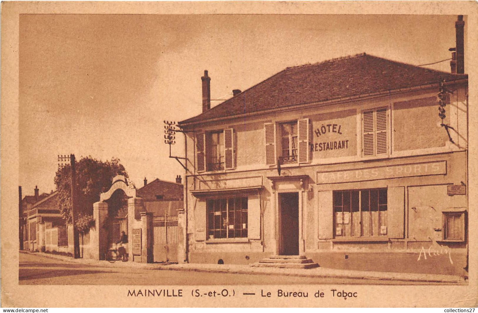 91-MAINVILLE- LE BUREAU DE TABAC - Sonstige & Ohne Zuordnung