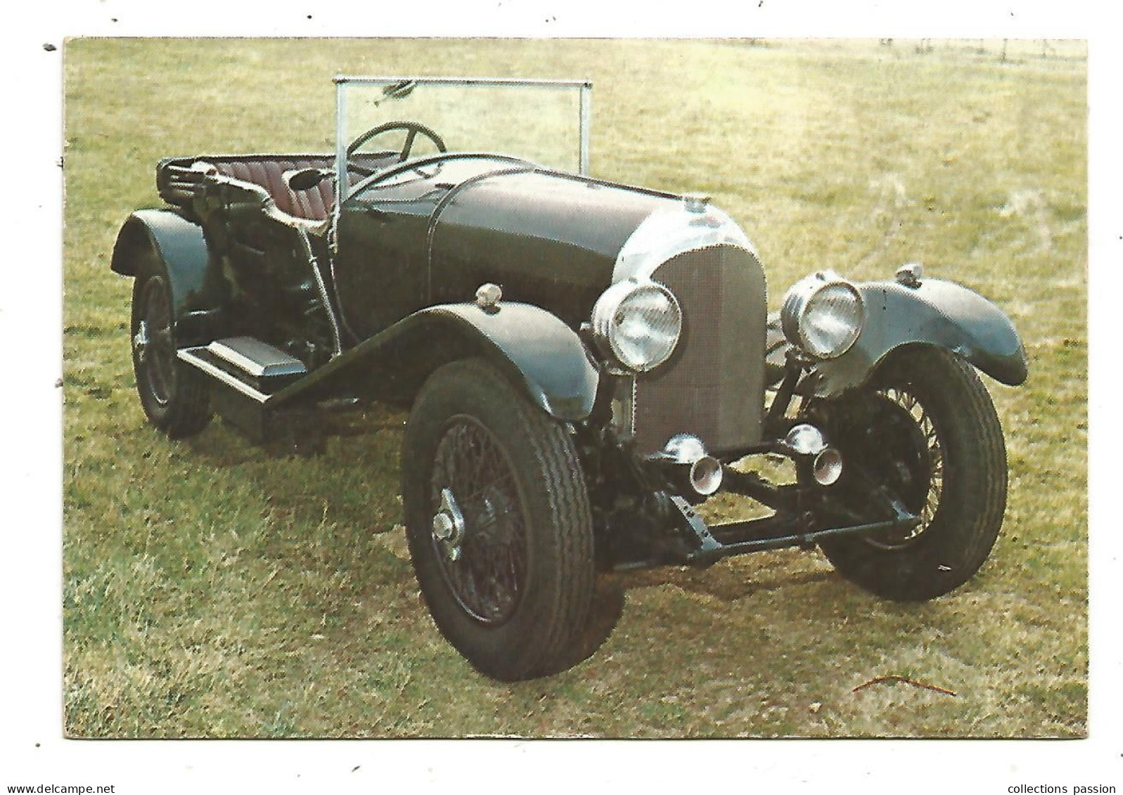 Cp, Collection Des Musées De L'automobile Du Mans Et De Chatellerault , BENTLEY, 1926 , Vierge - PKW