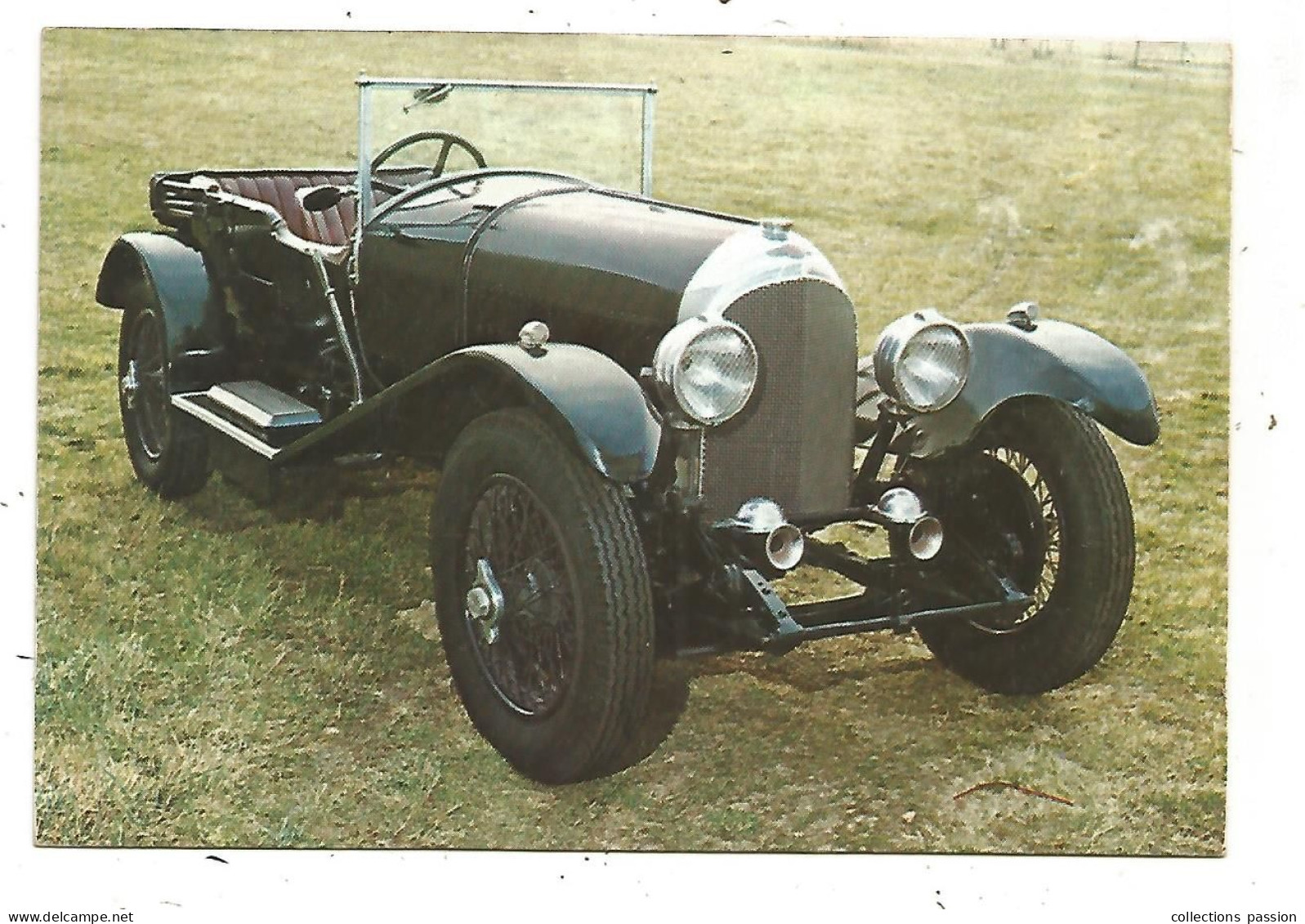 Cp, Collection Des Musées De L'automobile Du Mans Et De Chatellerault , BENTLEY, 1926 , Vierge - Turismo