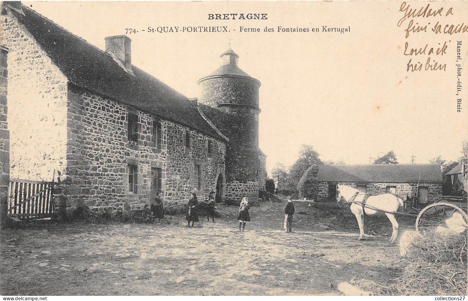 22-SAINT-QAUY-PORTRIEUX- FERME DES FONTAINES EN KERTUGAL - Saint-Quay-Portrieux