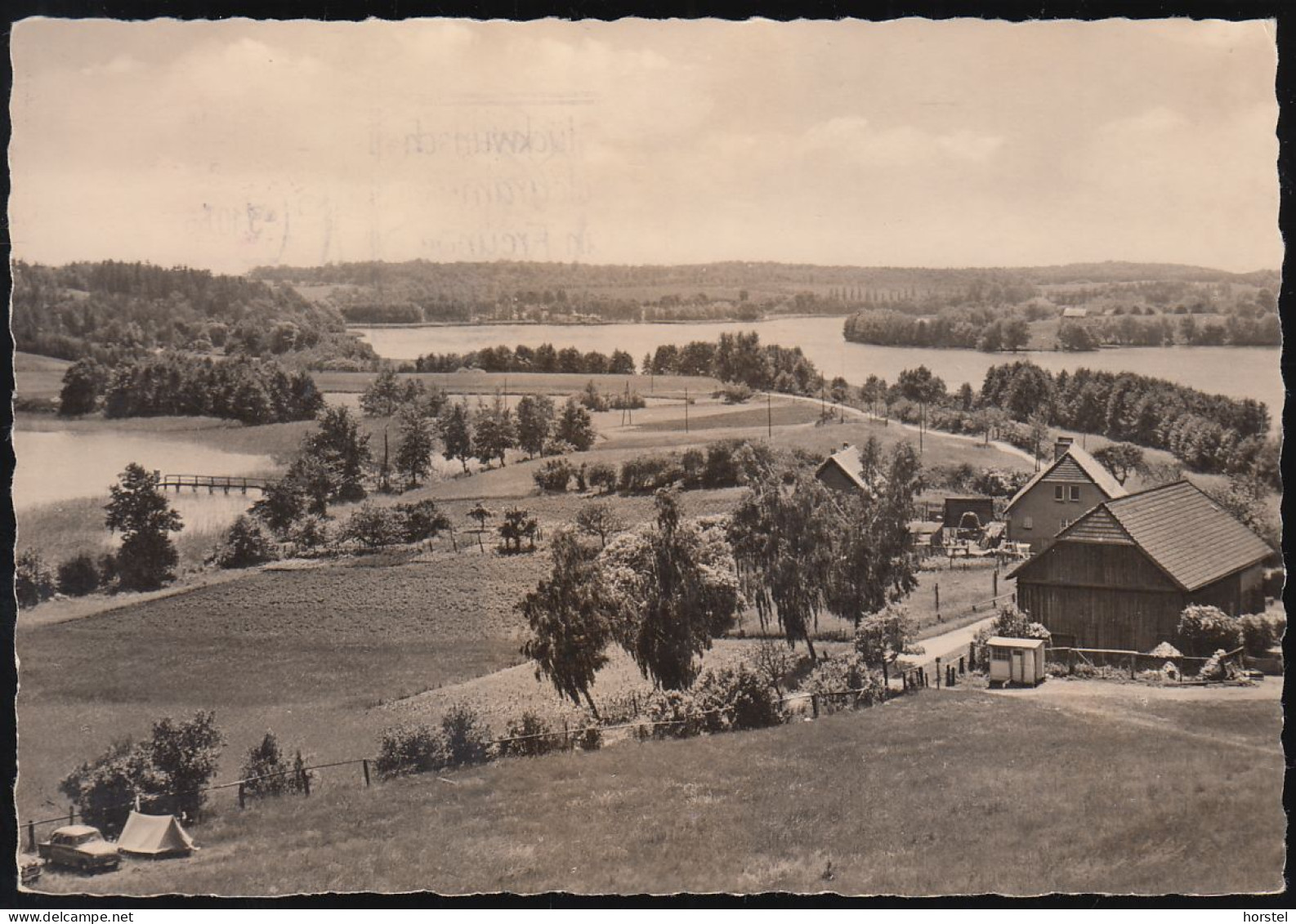 D-17258 Feldberger Seenlandschaft - Blick Vom Hüttenberg Auf Den Haussee - Gebäude - Feldberg