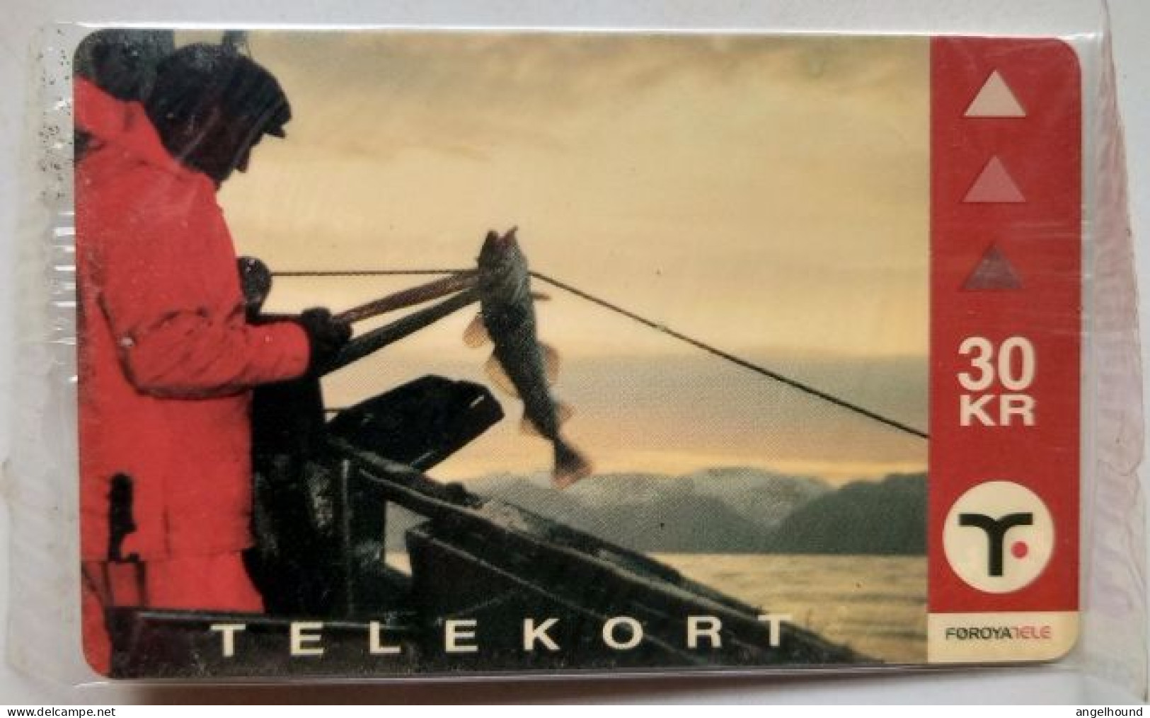 Faroe Islands 30Kr. MINT " Long -  Line Fishing " - Färöer I.