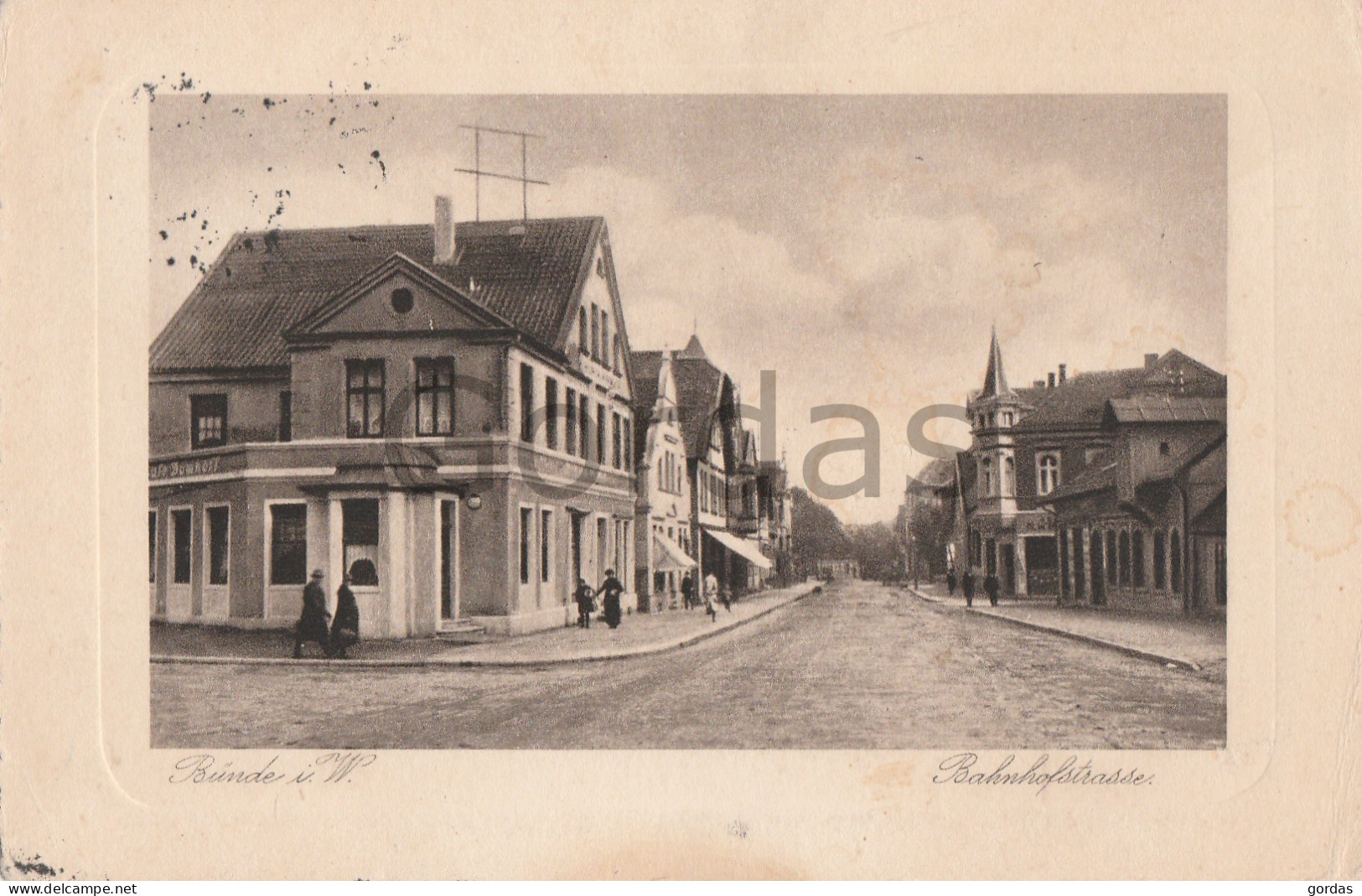 Germany - Buende - Bunde In Westfalen - Bahnhofstrasse - Buende