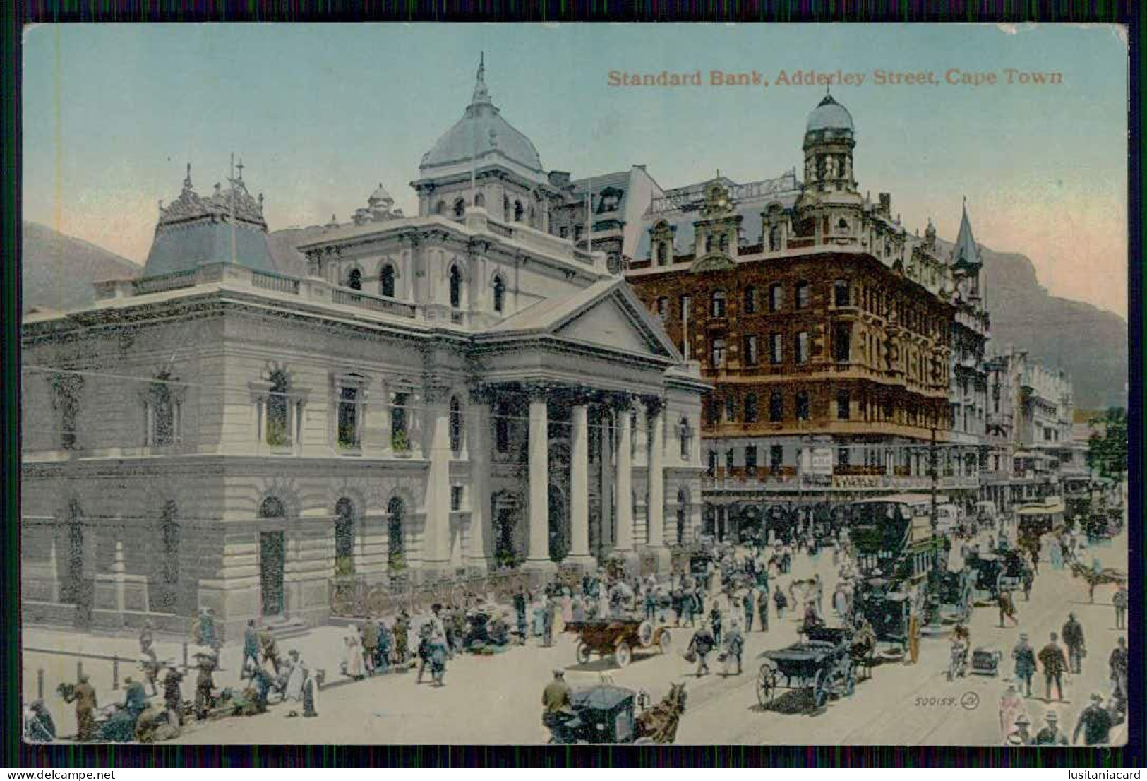 SOUTH AFRICA-CAPE TOWN-Standard Bank,Adderley Street (Ed.The Valentine & Sons Publishing Co.Ltd Nº 500159)carte Postale - Banques