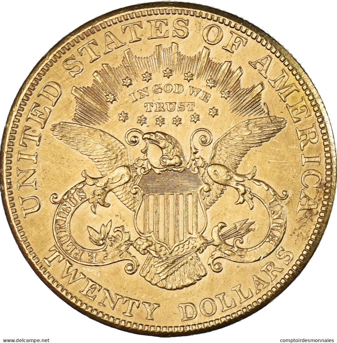 Monnaie, États-Unis, Double Eagle, $20, Double Eagle, 1904, Philadelphie, TTB+ - 20$ - Double Eagle - 1877-1901: Coronet Head