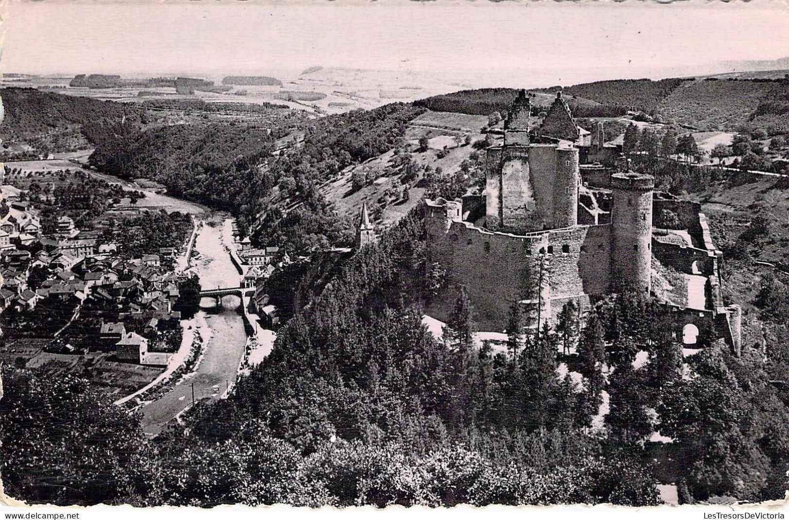 LUXEMBOURG - VIANDEN - Vue Générale - Carte Postale Ancienne - Vianden