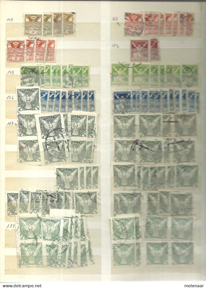 Tsjechoslowakije Verzameling  Veel Postzegels Hoge Cat. Waarde In Stockboek (11004) - Colecciones & Series