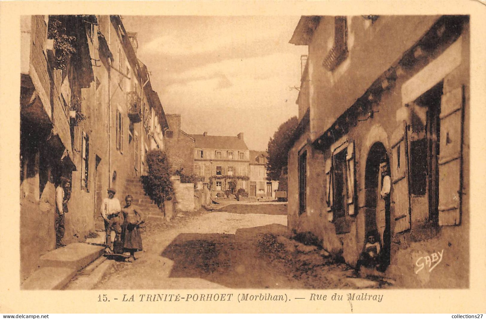 56-LA-TRIMITE-PROHOET- RUE DE MALTRAY - La Trinite Sur Mer