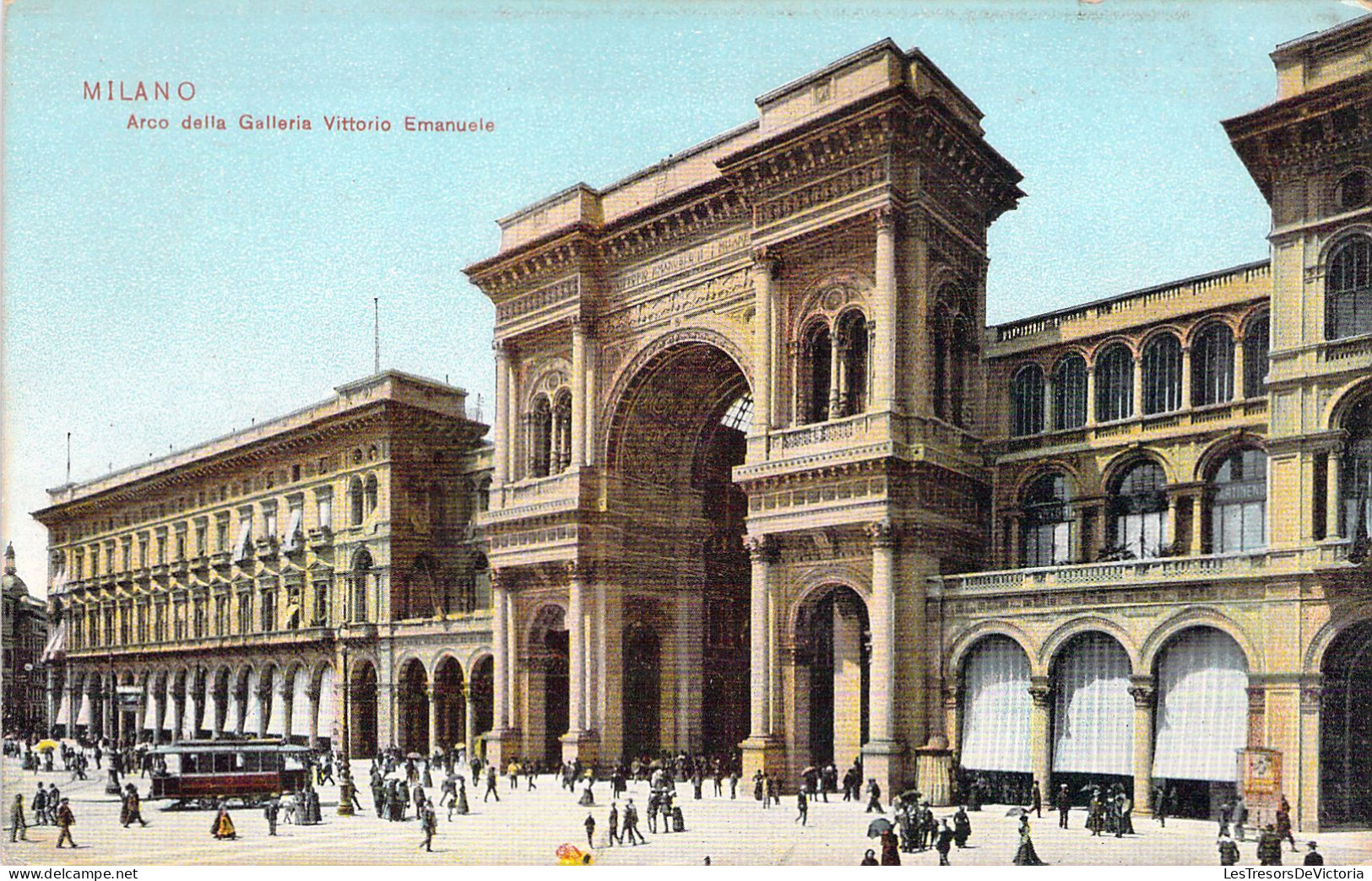 ILTALIE - MILANO - Arca Della Galleria Vittotia Emanuele - Carte Postale Ancienne - Milano (Milan)