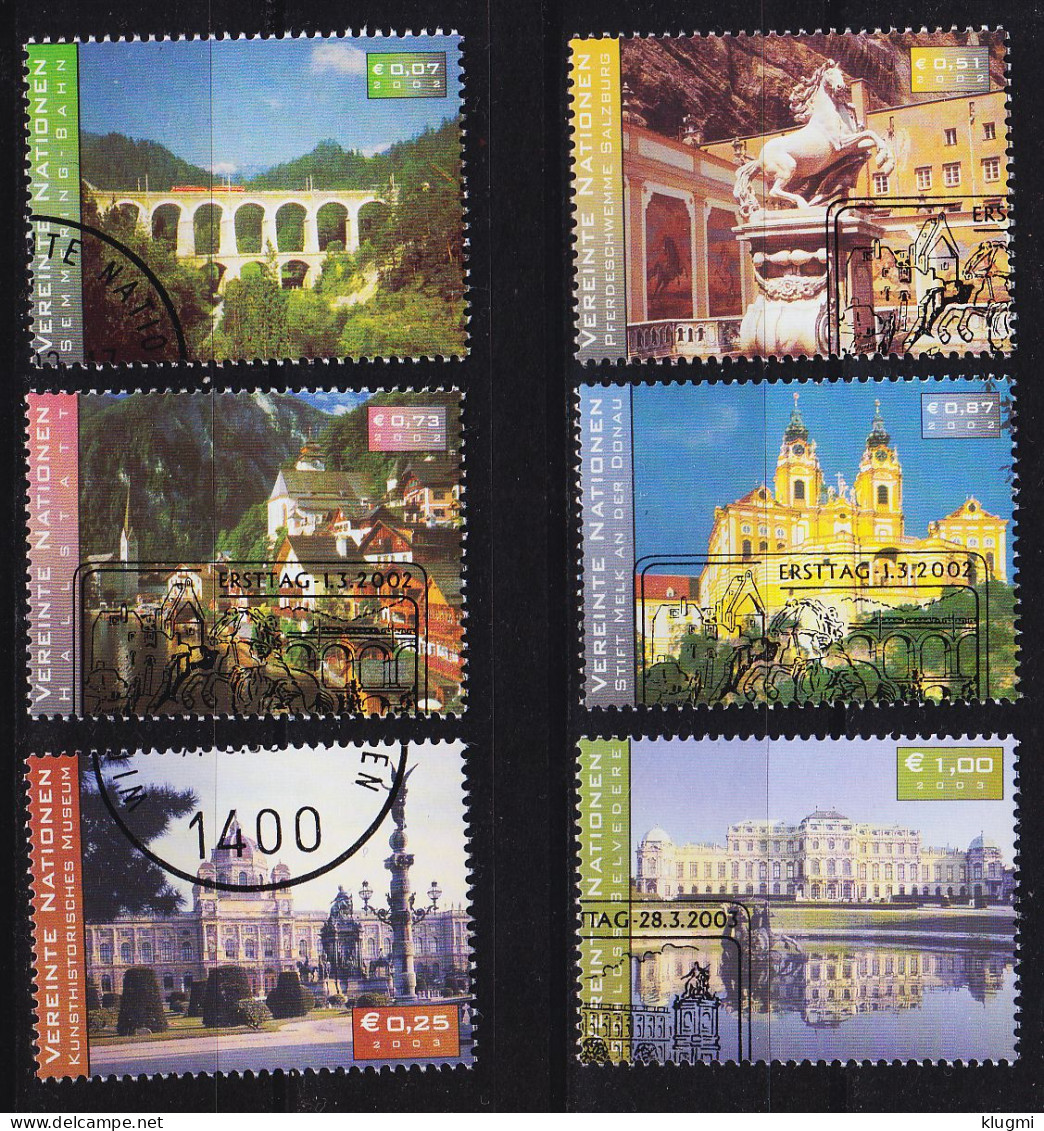 UNO Wien Vienna Vienne [2002] MiNr 0351 Ex ( O/used ) - Used Stamps