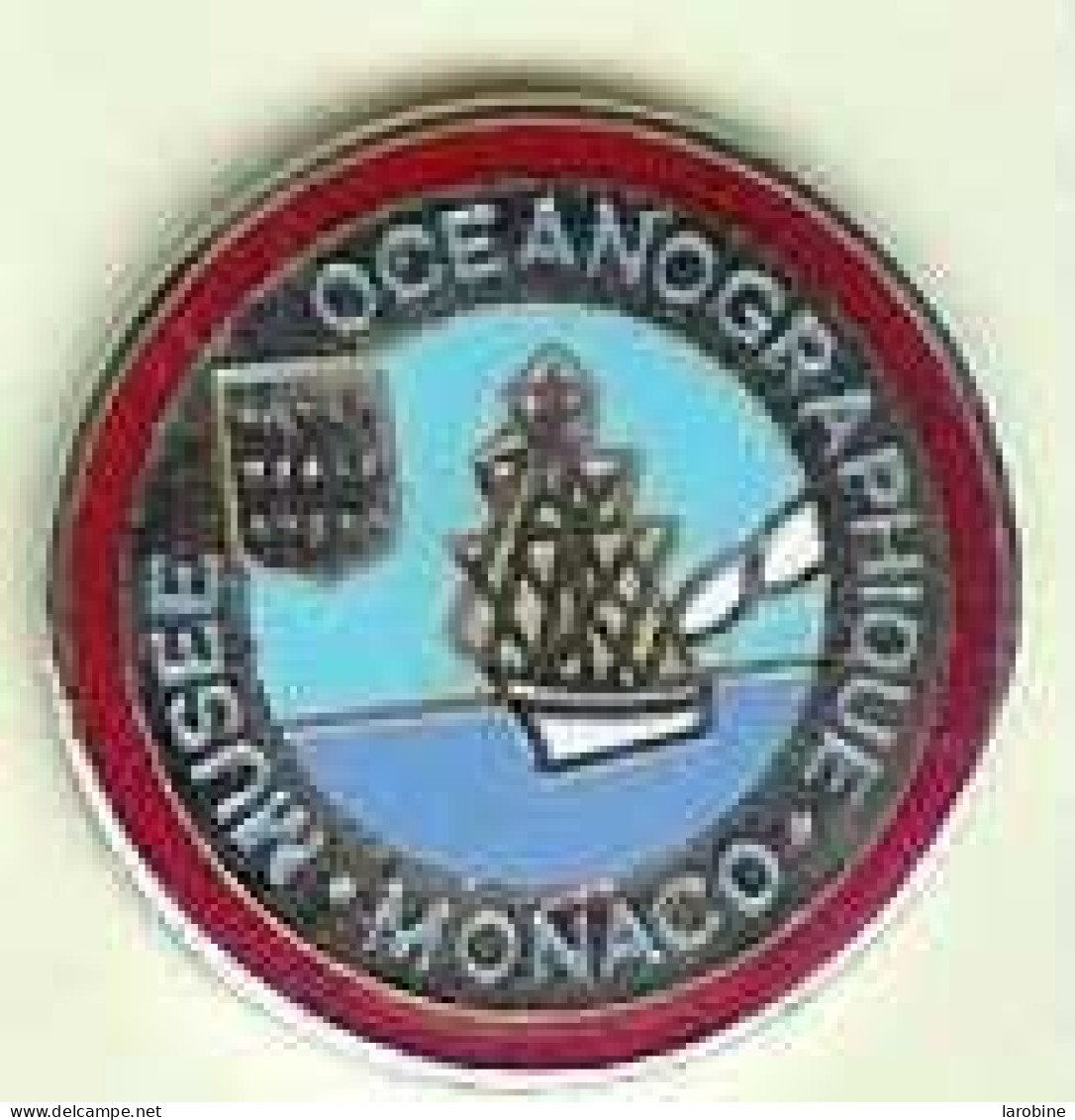 @@ Voilier Plongée Musée Océanographique Blason De Monaco Groupe FIA  EGF @@pl467b - Diving