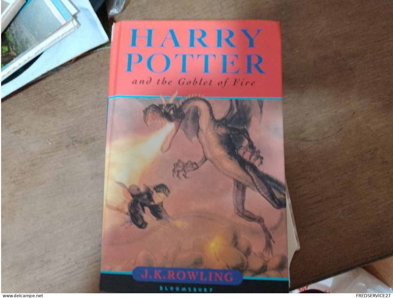 113 //   Harry Potter AND THE GOBLET OF FIRE / J.K. ROWLING / 636 PAGES - Unterhaltung