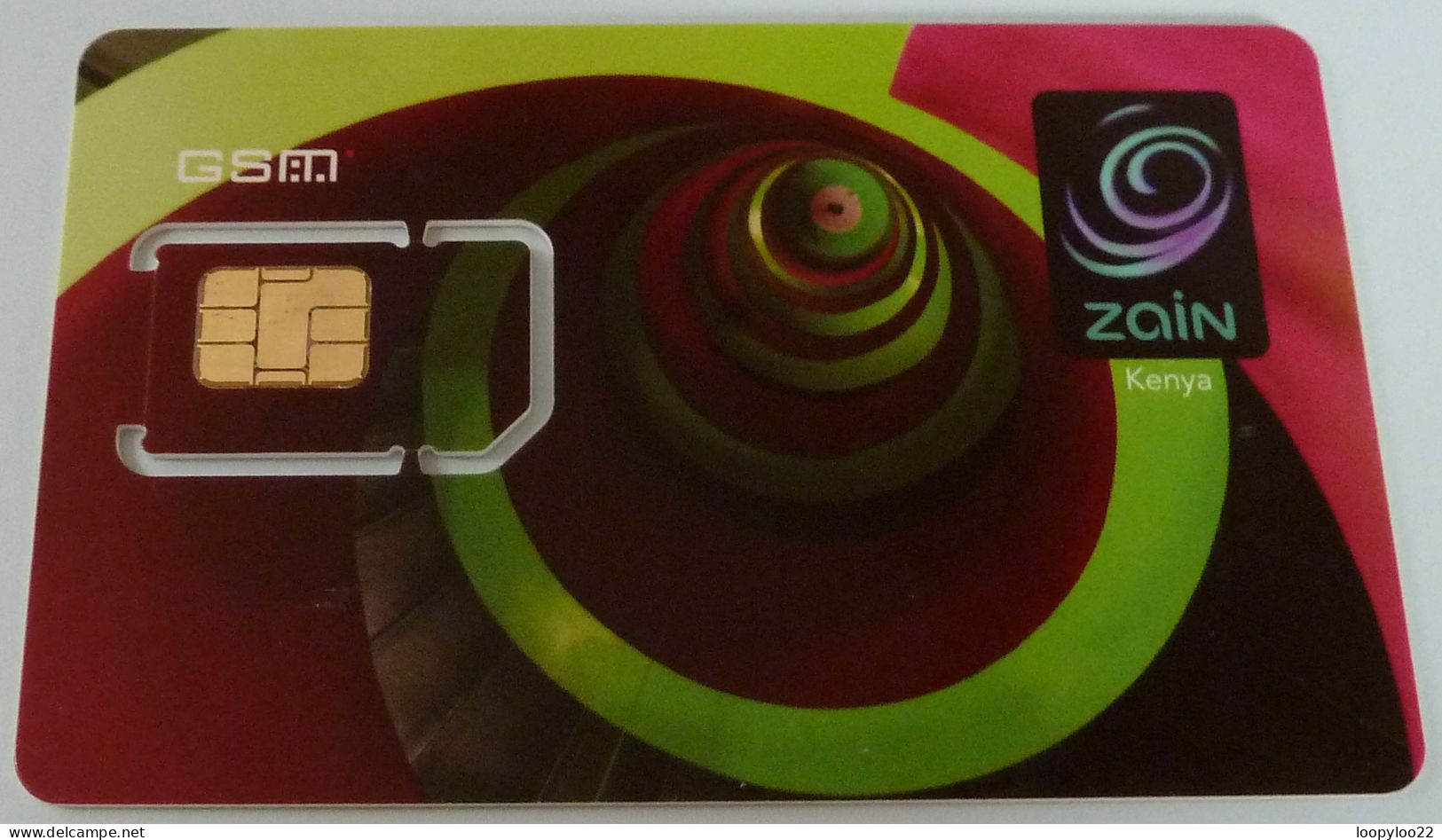 KENYA - GSM - Zain - 3.6.2011 - Mint - Kenia