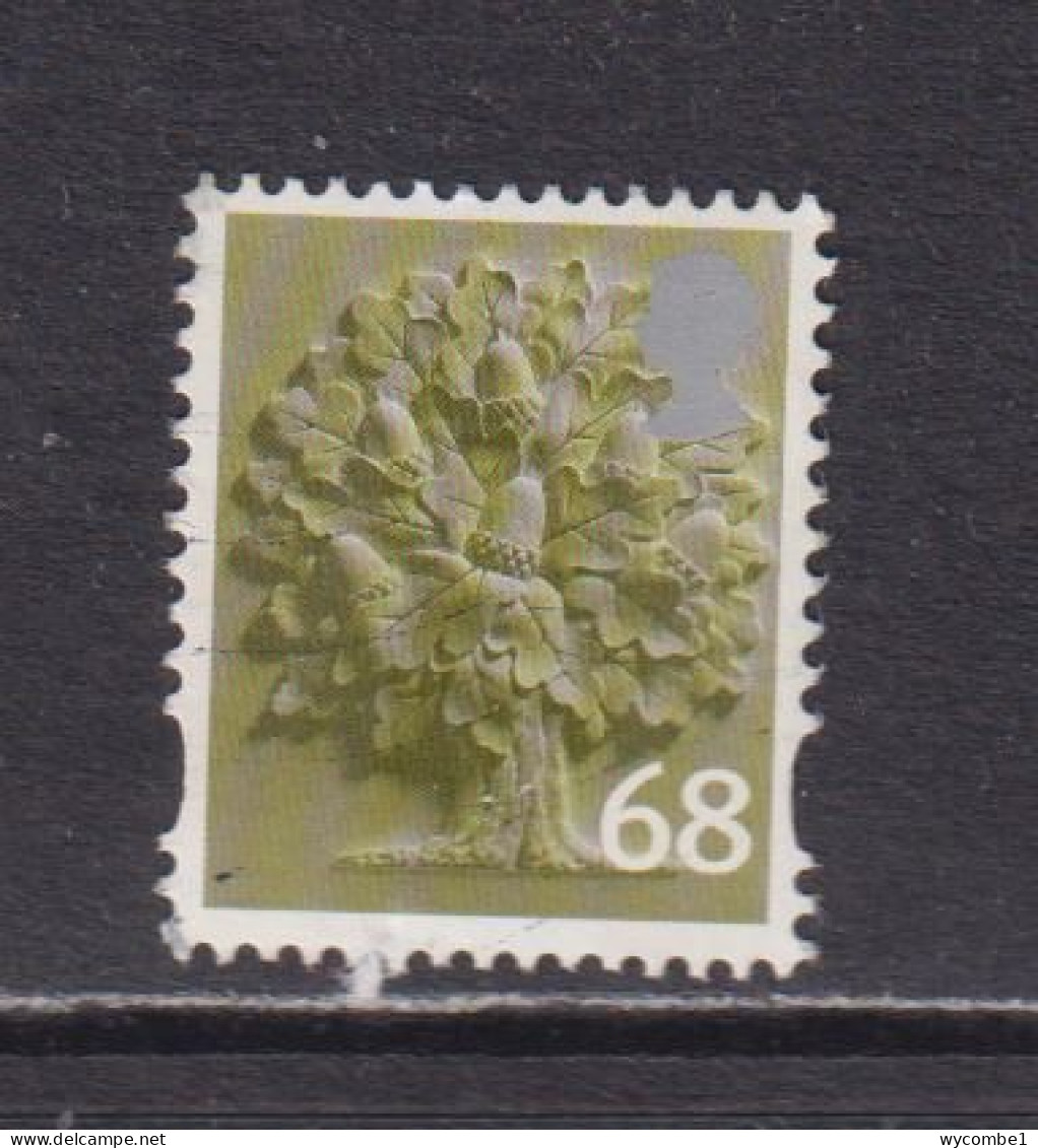 GREAT BRITAIN (ENGLAND)   -  2003  Oak Tree  68p  Used As Scan - England