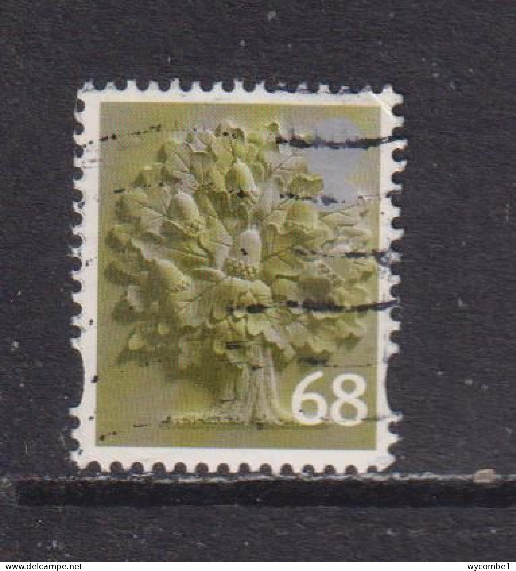 GREAT BRITAIN (ENGLAND)   -  2003  Oak Tree  68p  Used As Scan - Inglaterra