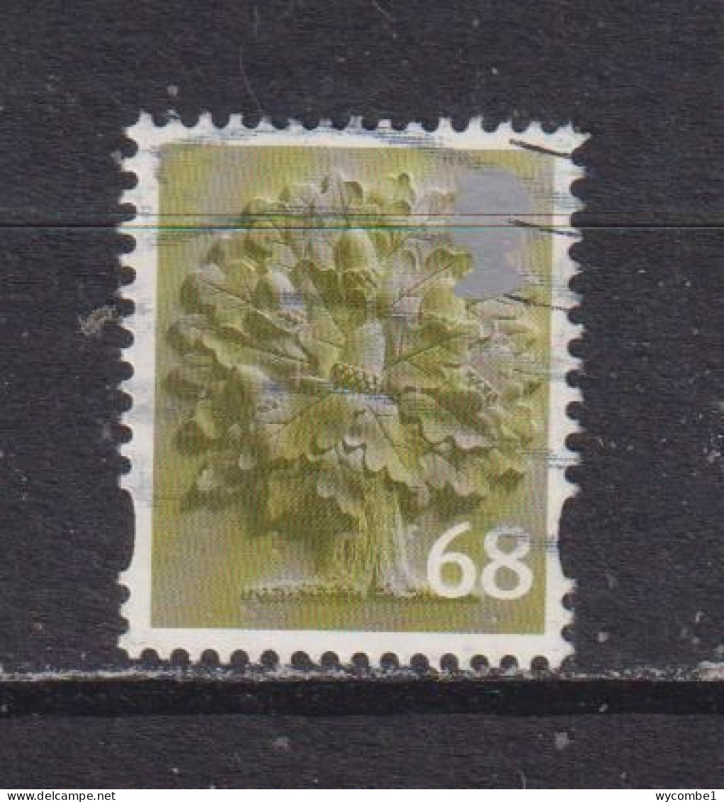 GREAT BRITAIN (ENGLAND)   -  2003  Oak Tree  68p  Used As Scan - Inglaterra