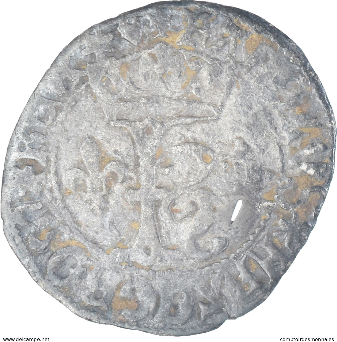 Monnaie, France, Charles VIII, Karolus Du Dauphiné, 1483-1498, Cremieu - 1483-1498 Karl VIII. Der Freundliche