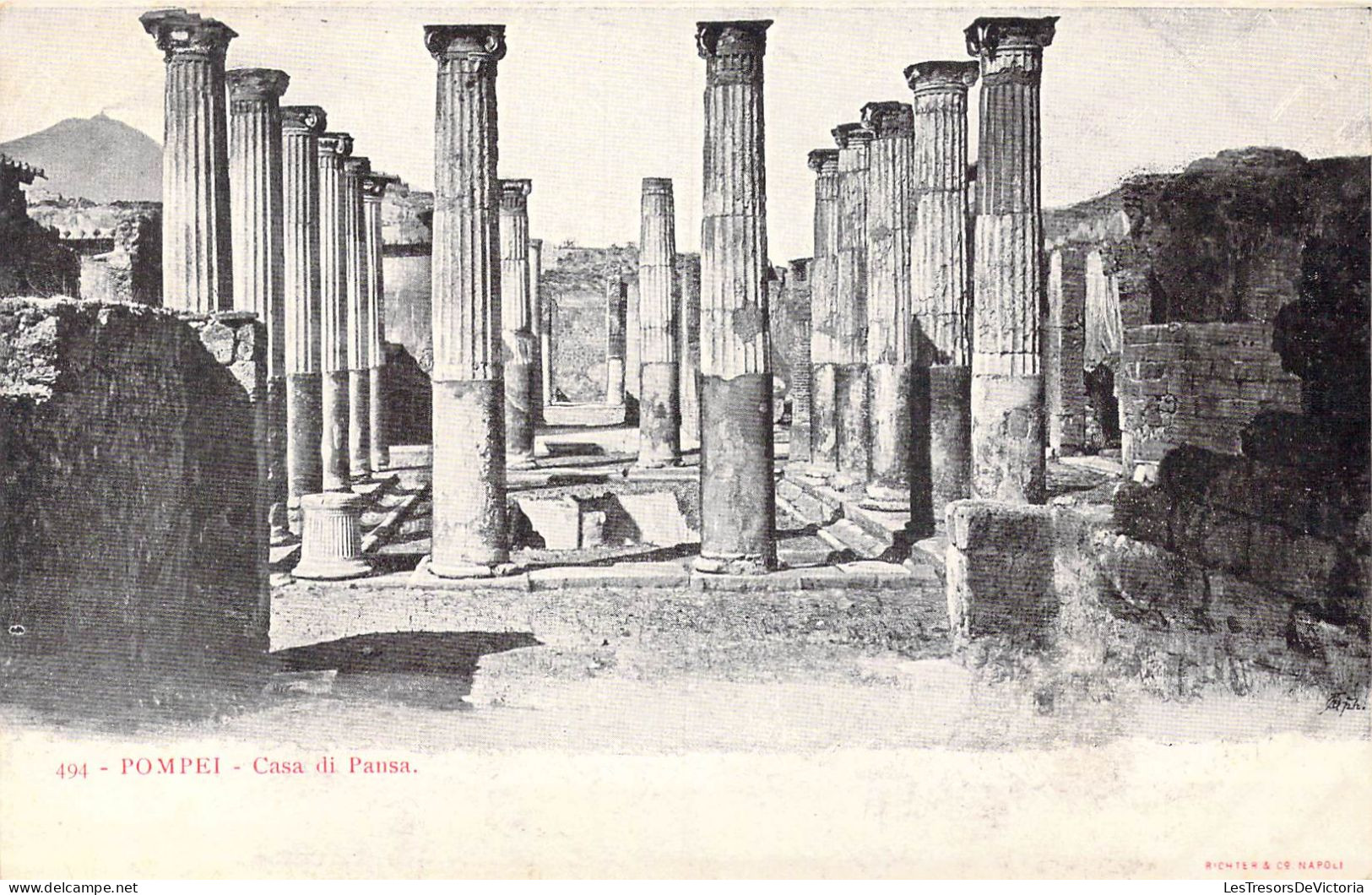 ITALIE - Pompei - Casa Di Pansa - Carte Postale Ancienne - Pompei