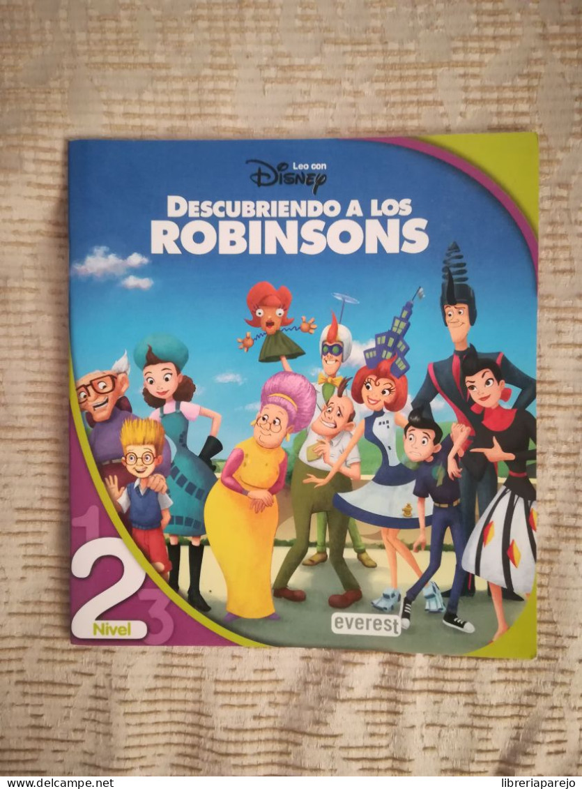 Descubriendo A Los Robinsones Leo Con Disney Everest Nivel 2 2007 - Kinder- Und Jugendbücher