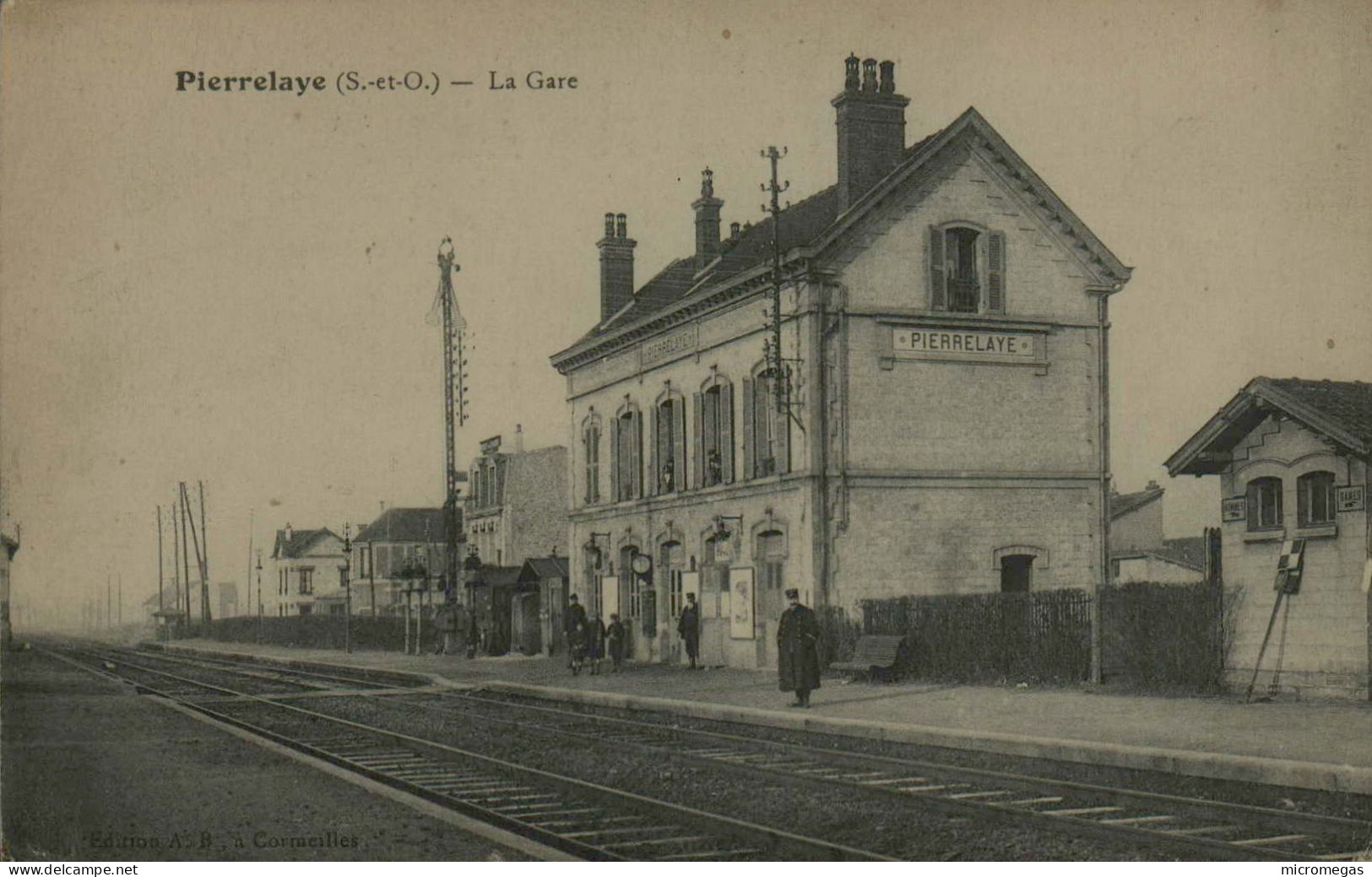 95 - PIERRELAYE - La Gare - Pierrelaye