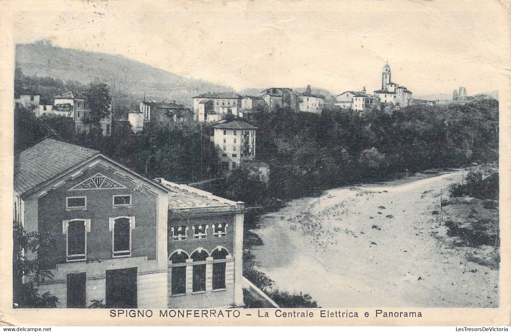 ITALIE - Spigno Monferrato - La Centrale Elettrica E Panorama - Carte Postale Ancienne - Alessandria