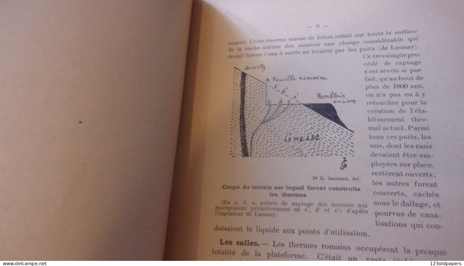 CREUSE  JANICAUD (Docteur Georges).-‎ ‎Evaux Gallo-romain 1934 - Limousin