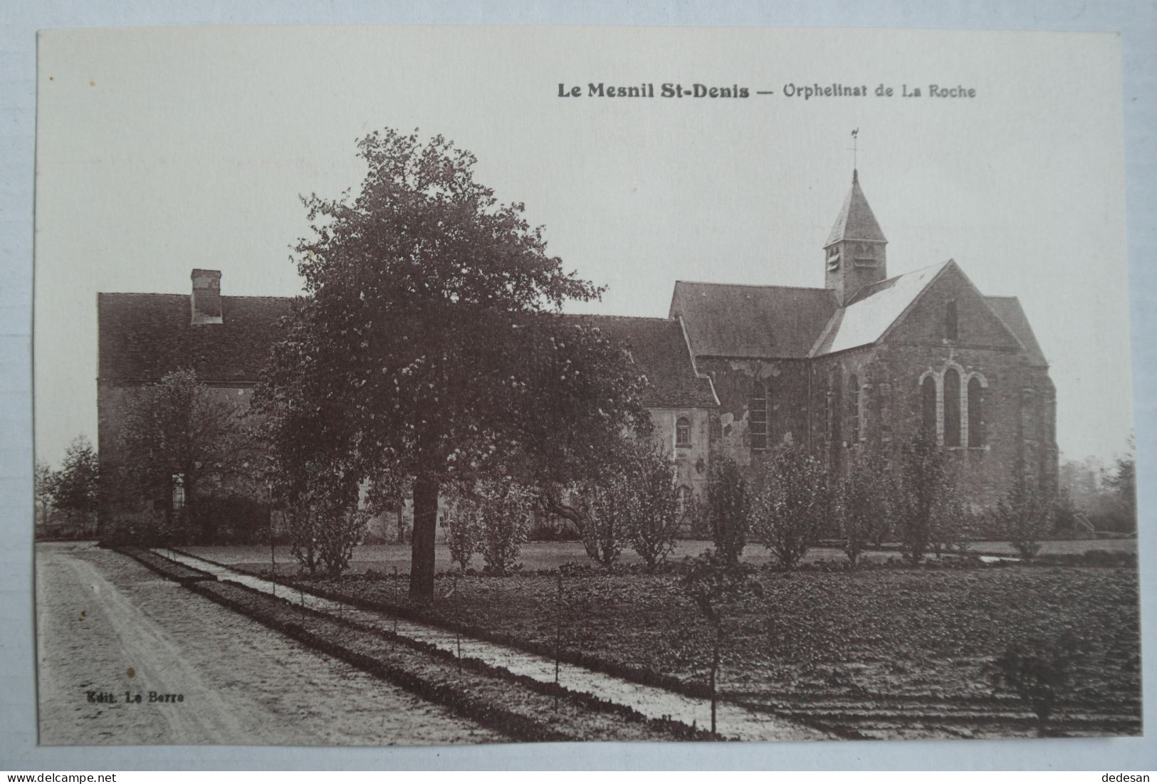 Cpa Le Mesnil St Denis Orphelinat De La Roche - TER50 - Le Mesnil Saint Denis