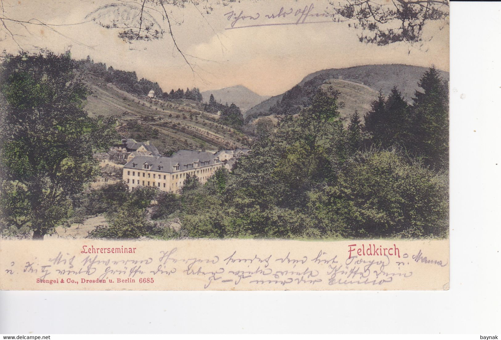 VOR80A --  FELDKIRCH  --  LEHRERSEMINAR  --  1906 - Feldkirch