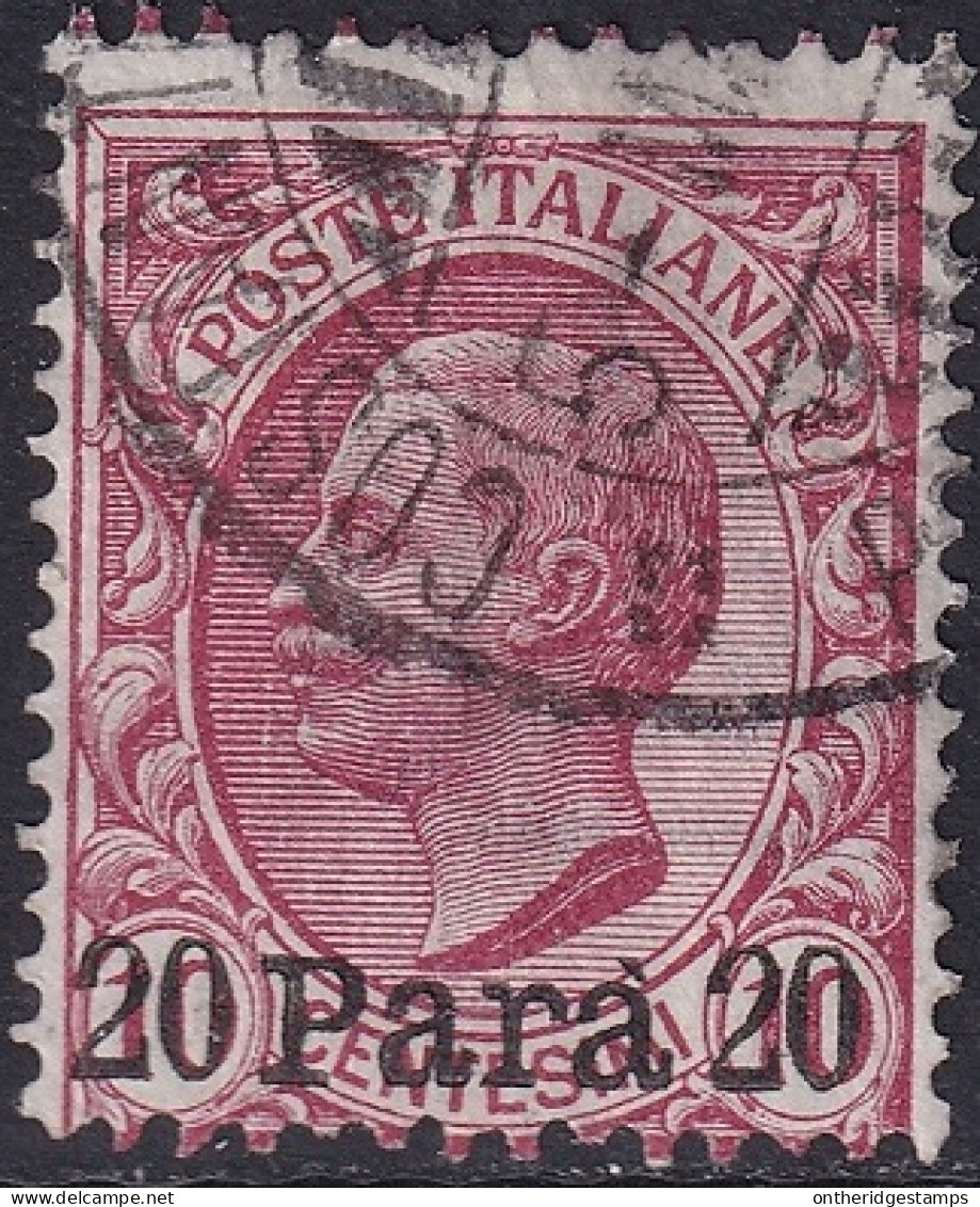 Italian Offices Turkey 1908 Sc 2 Constantinopoli Sa 9 Used - General Issues