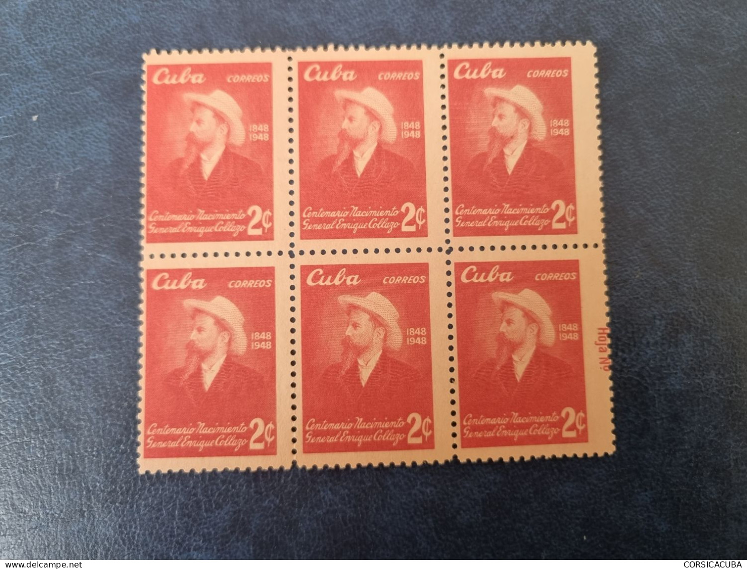 CUBA  NEUF  1950   ENRIQUE  COLLAZO  //  PARFAIT  ETAT  //  1er  CHOIX  // - Unused Stamps