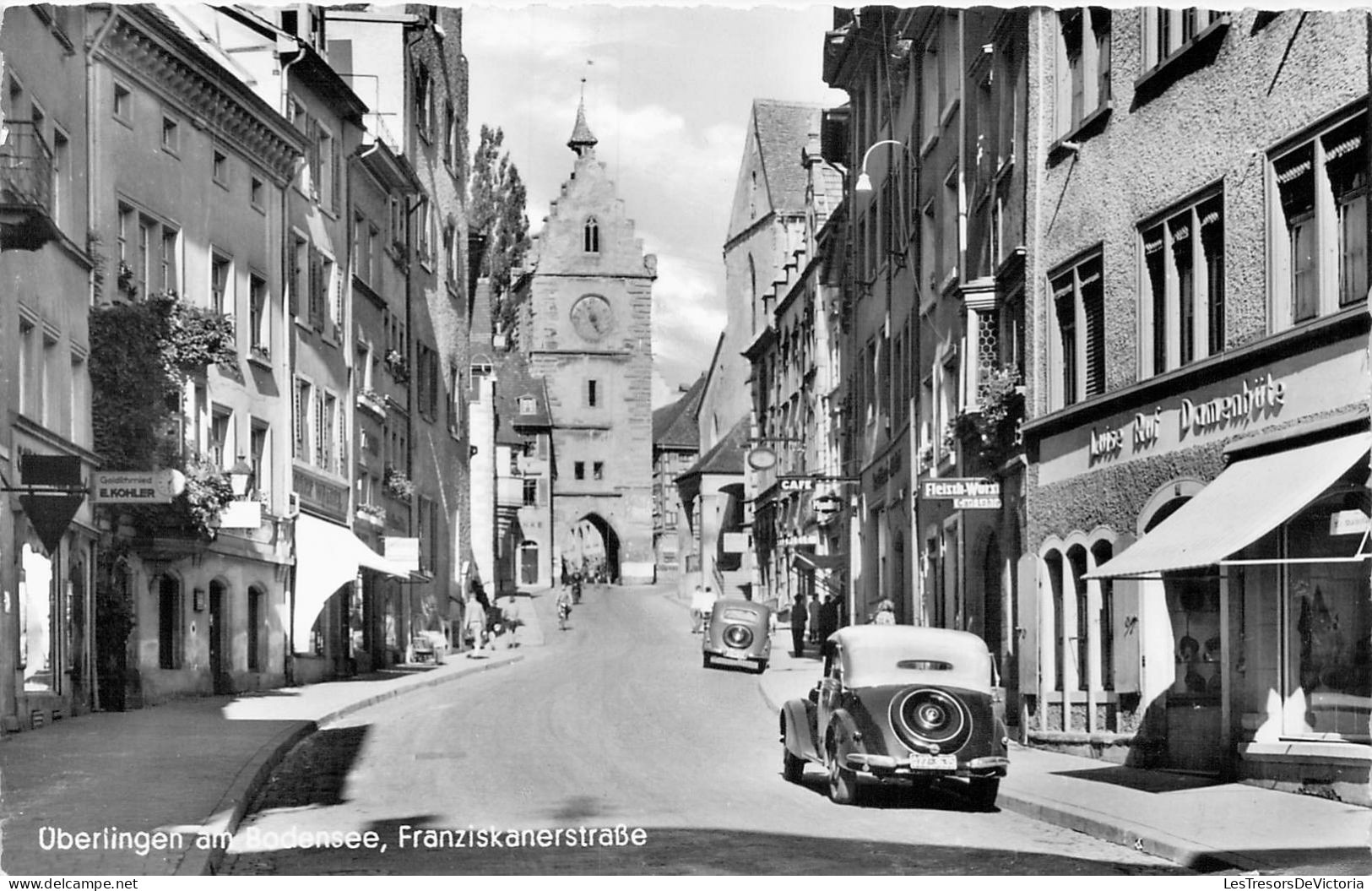 ALLEMAGNE - Uberlingen Am Bodensee - Franziskanerstrabe - Carte Postale Ancienne - Ueberlingen