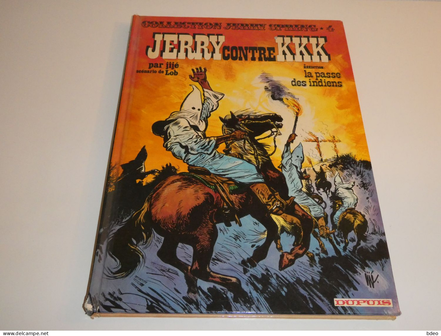 LOT JERRY SPRING TOMES 1/2/3/4 / COLLECTION SPECIALE GRAND FORMAT / ETAT CORRECT