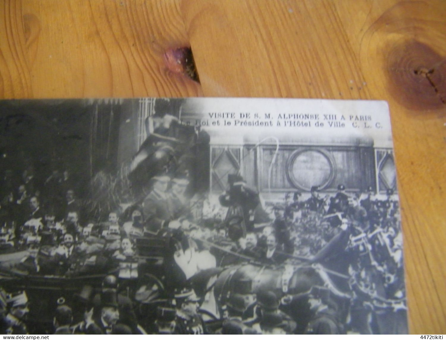 CPA -  Paris (75) - Visite Du Roi Alphonse XIII - Président à L'Hôtel De Ville - 1905 - SUP (HC 92) - Receptions
