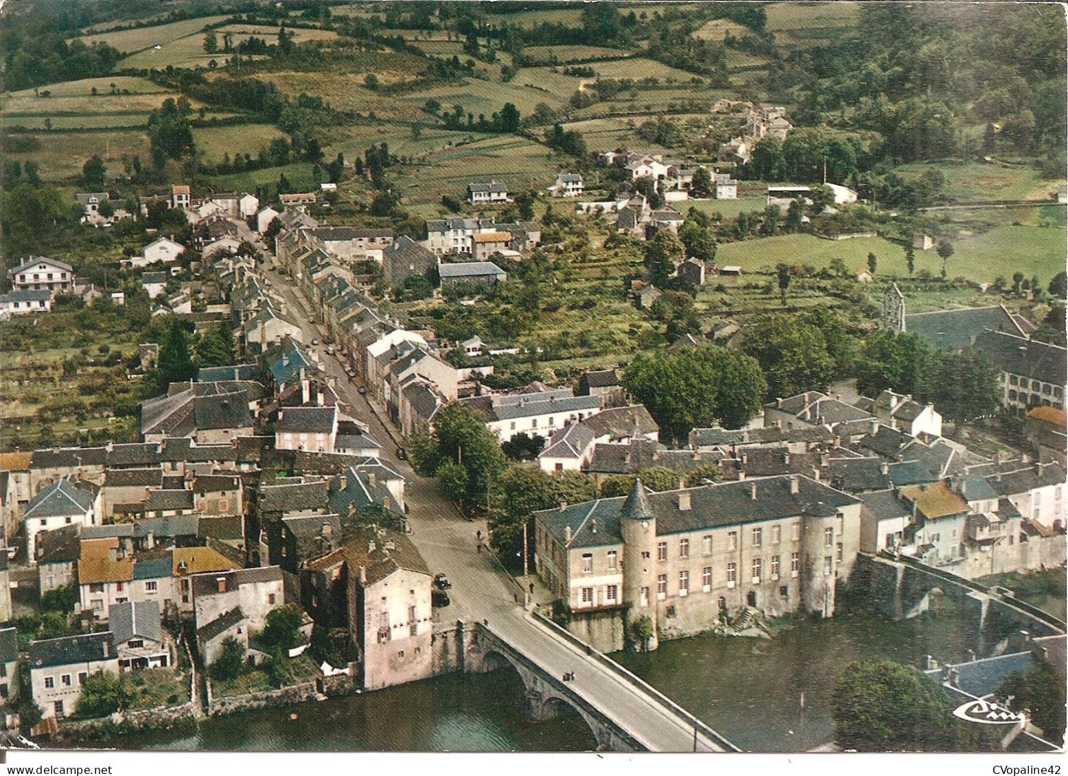 BRASSAC-sur-AGOUT (81) Vue Générale Aérienne En 1973  CPSM  GF - Brassac