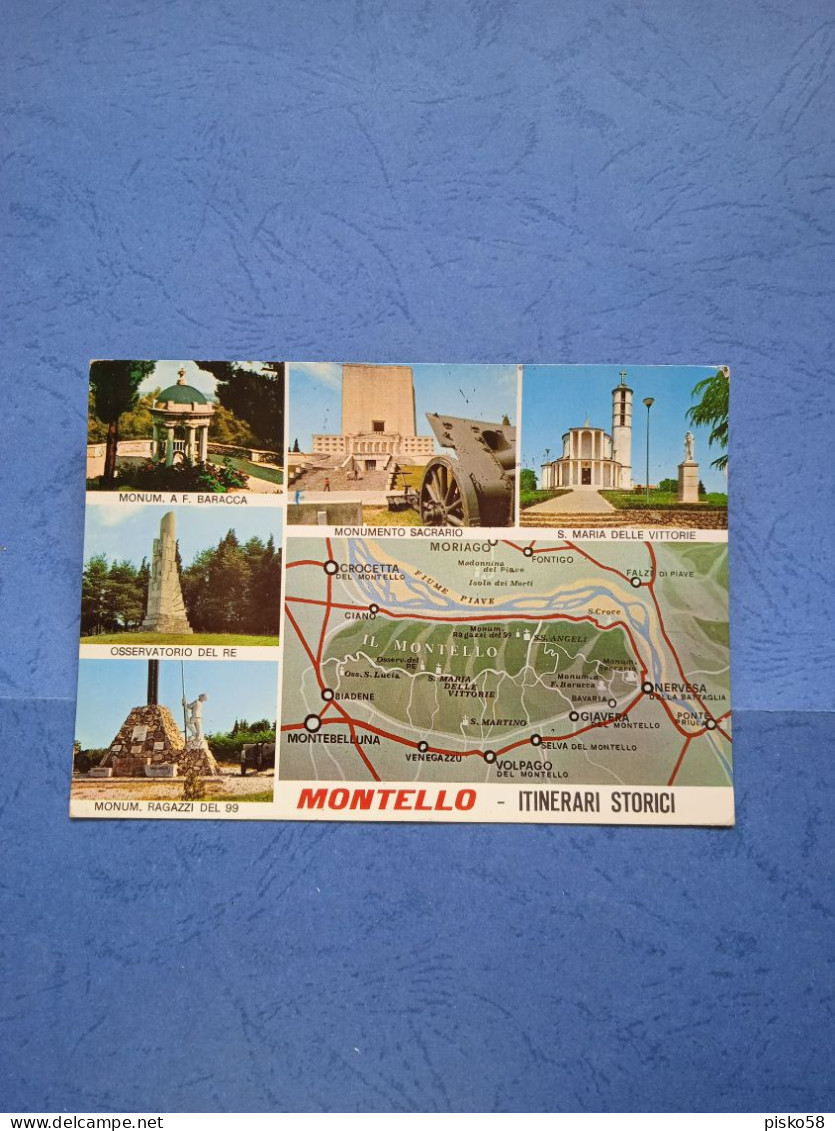 Montello-itinerari Storici-fg-1982 - Monuments Aux Morts