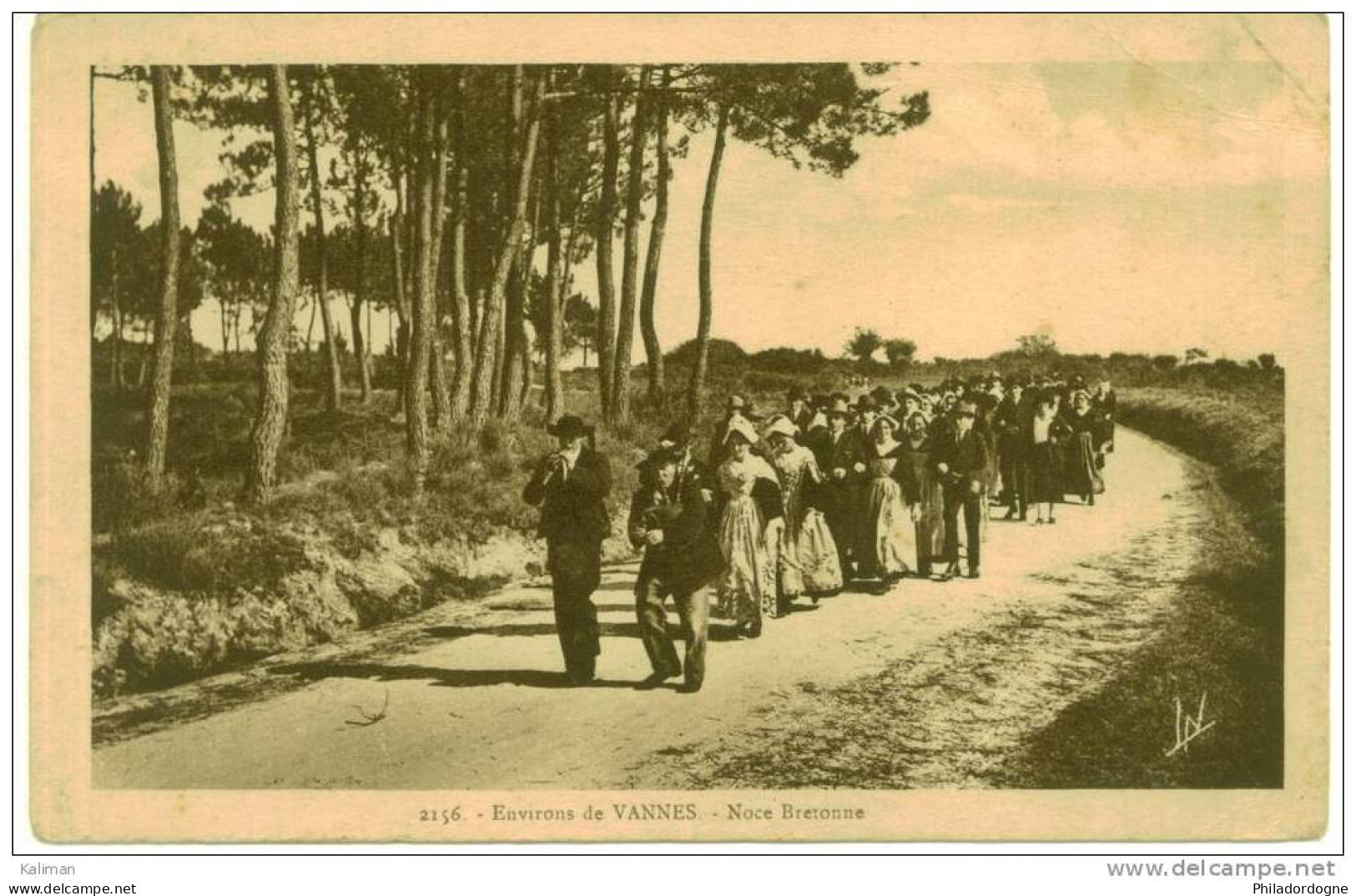 Carte Postale 2156 - Environs De Vannes - Noce Bretonne - Noces