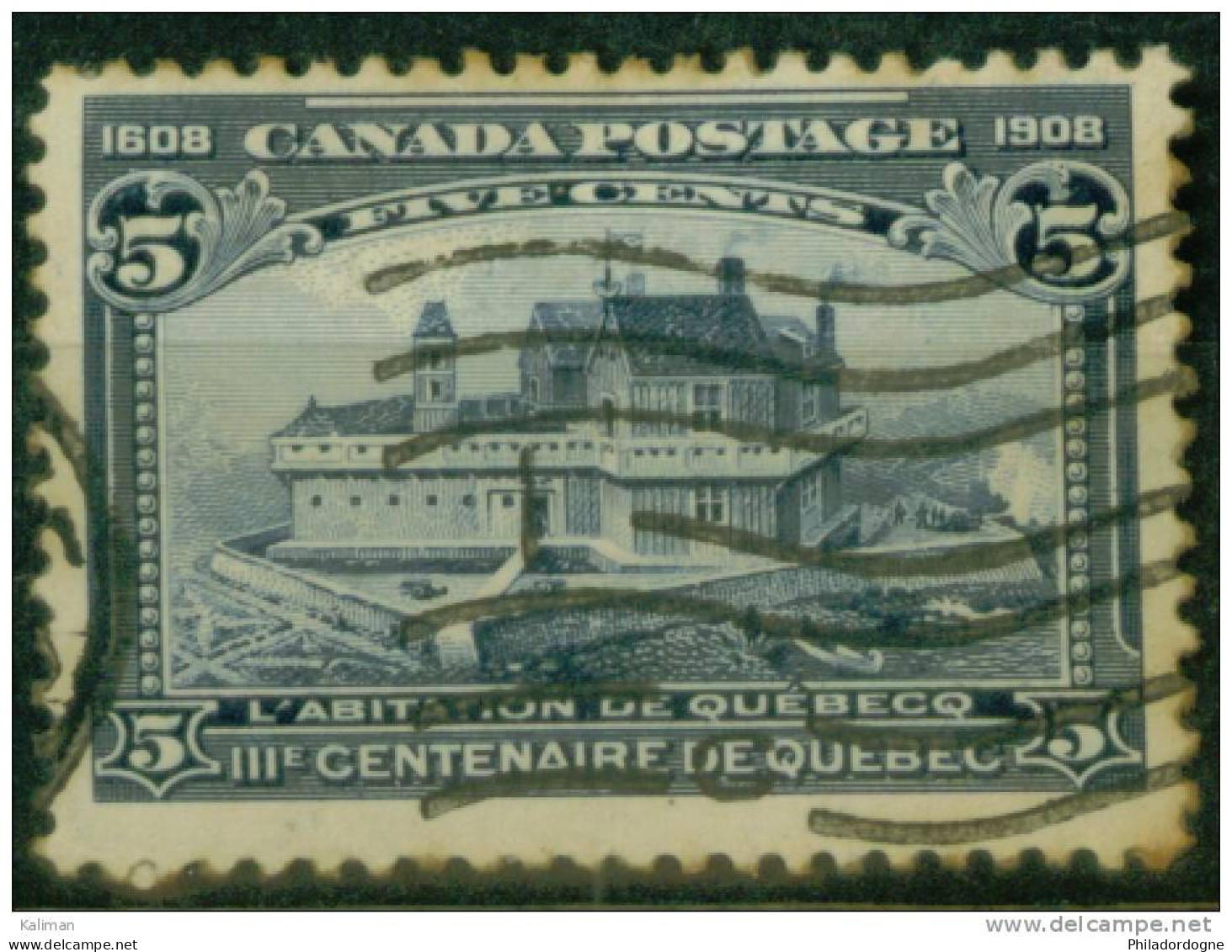 Canada N° 88 Oblitéré - Cote 35 Euros - Prix De Départ 10 Euros - Used Stamps