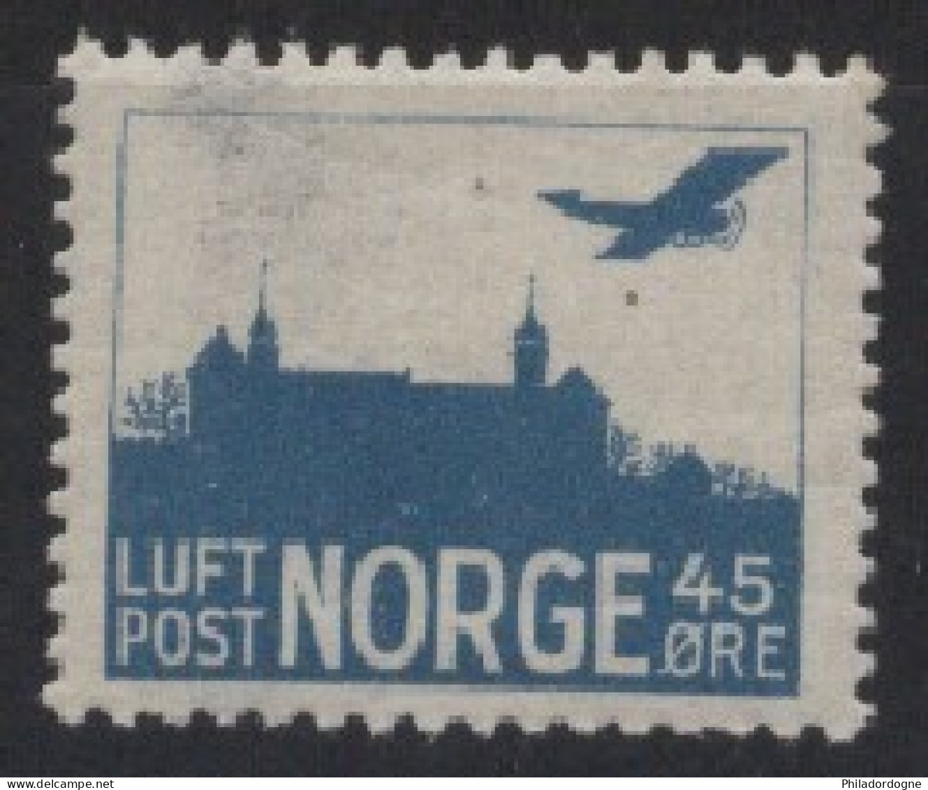 Norvège - PA 1 X (sans Charnière, Infime Défaut De Gomme) - Cote 90 Euros - Prix De Départ 25 Euros - Unused Stamps