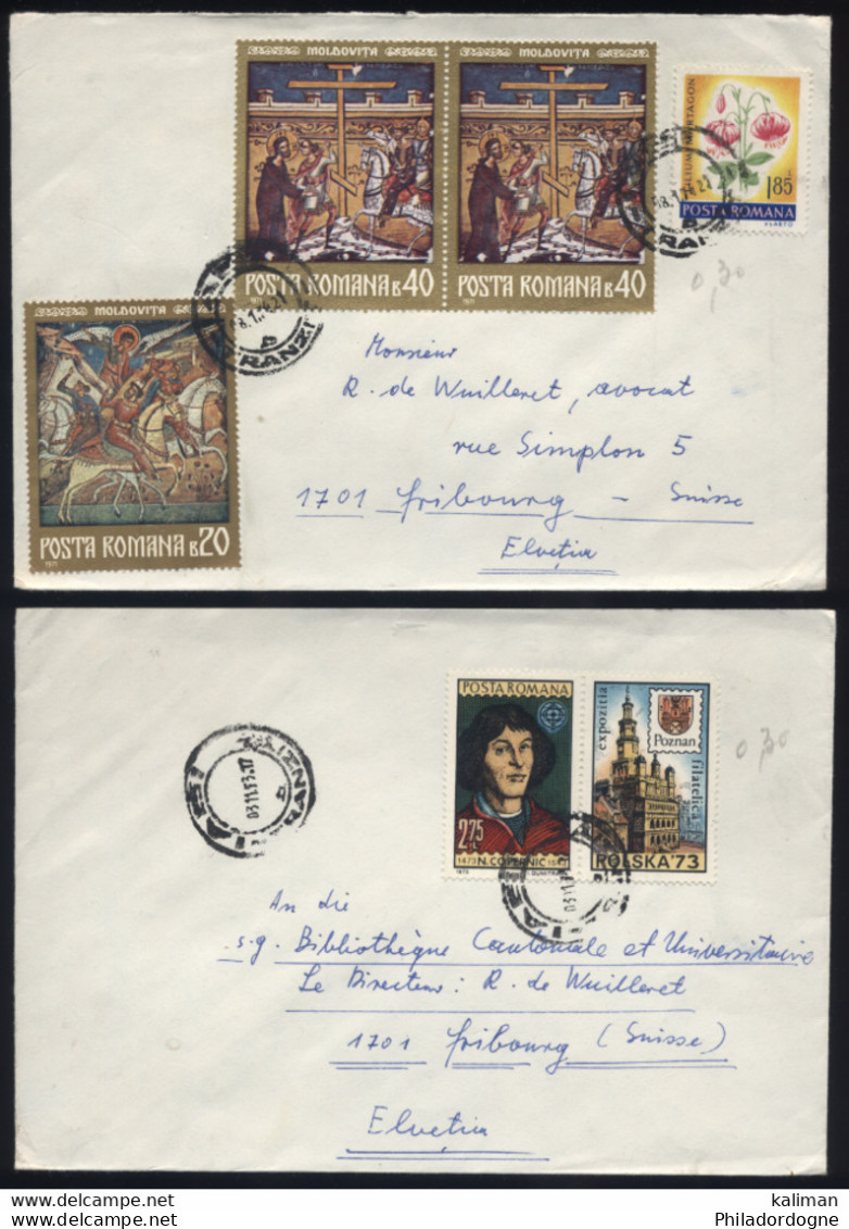 Roumanie - Lot De 13 LsC - Postmark Collection