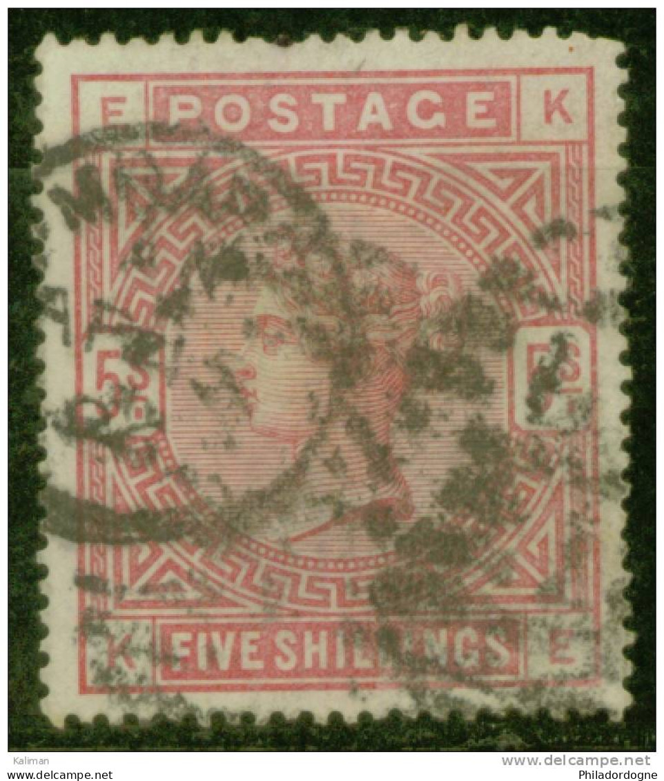 Grande-Bretagne N° 87 Oblitéré - Cote 125 Euros - Prix De Départ 25 Euros - Used Stamps