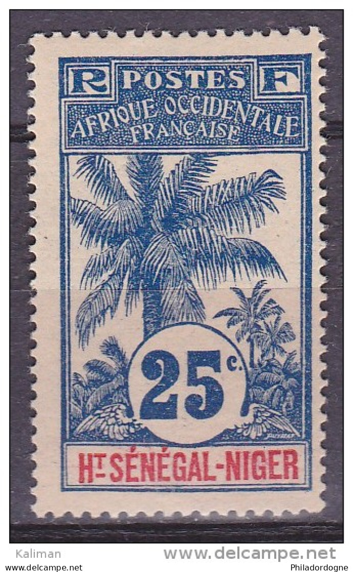 Haut Sénégal Et Niger - Yvert N° 8 X (hinged) - Cote 23 Euros - Prix De Départ 7 Euros - Unused Stamps