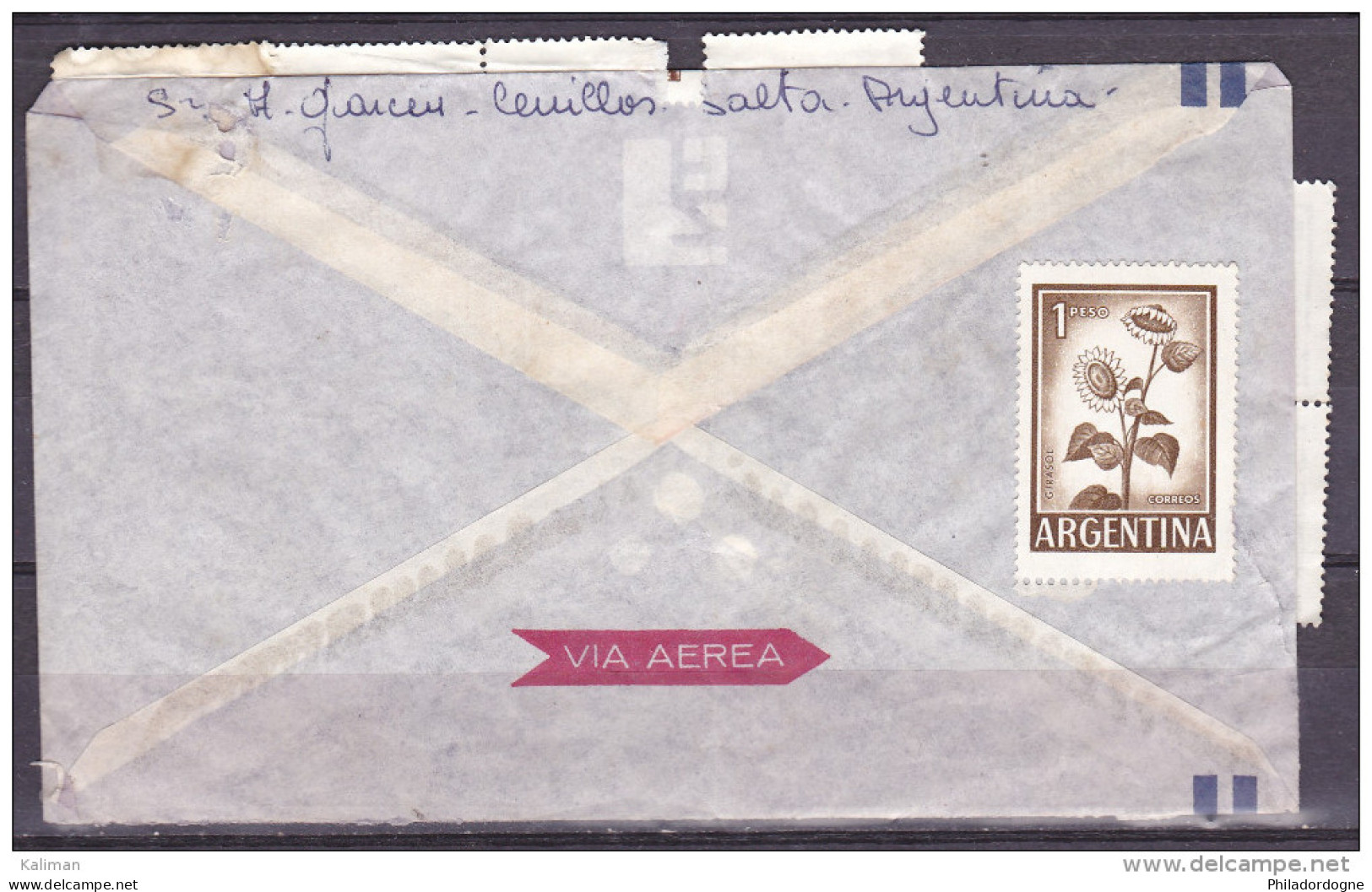 Argentine - Enveloppe - Storia Postale