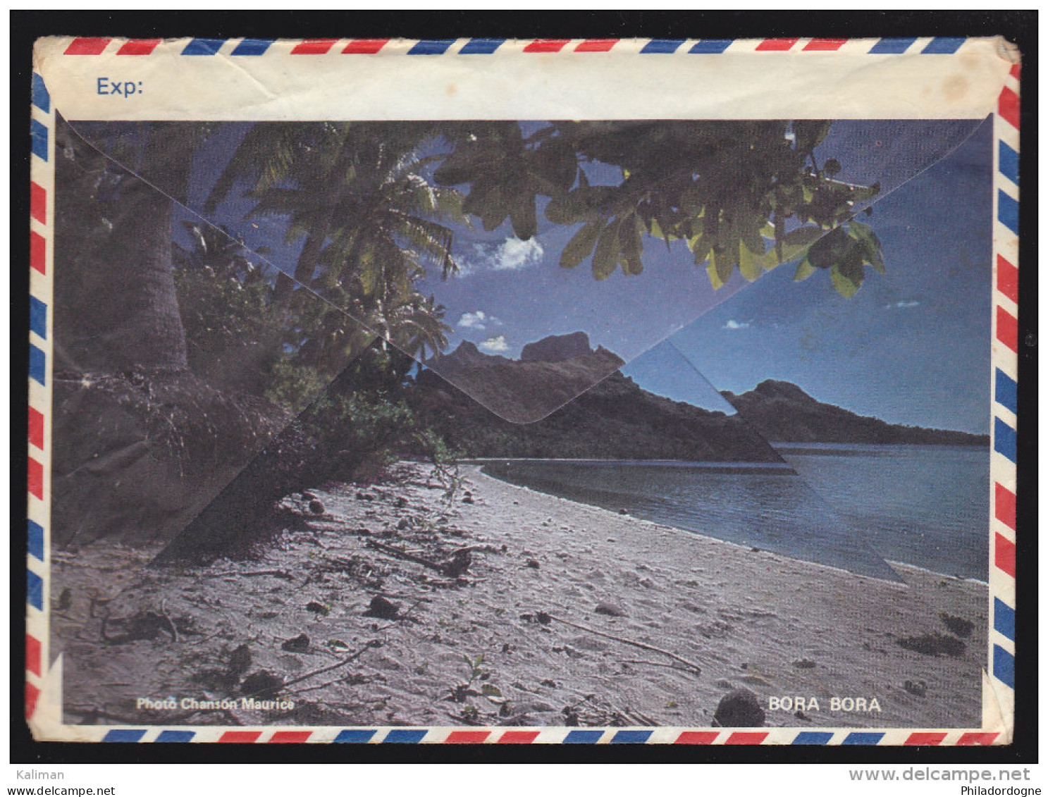 Polynésie - Enveloppe P.A. N° 156 Par 2 Oblitérés 1982 - Covers & Documents