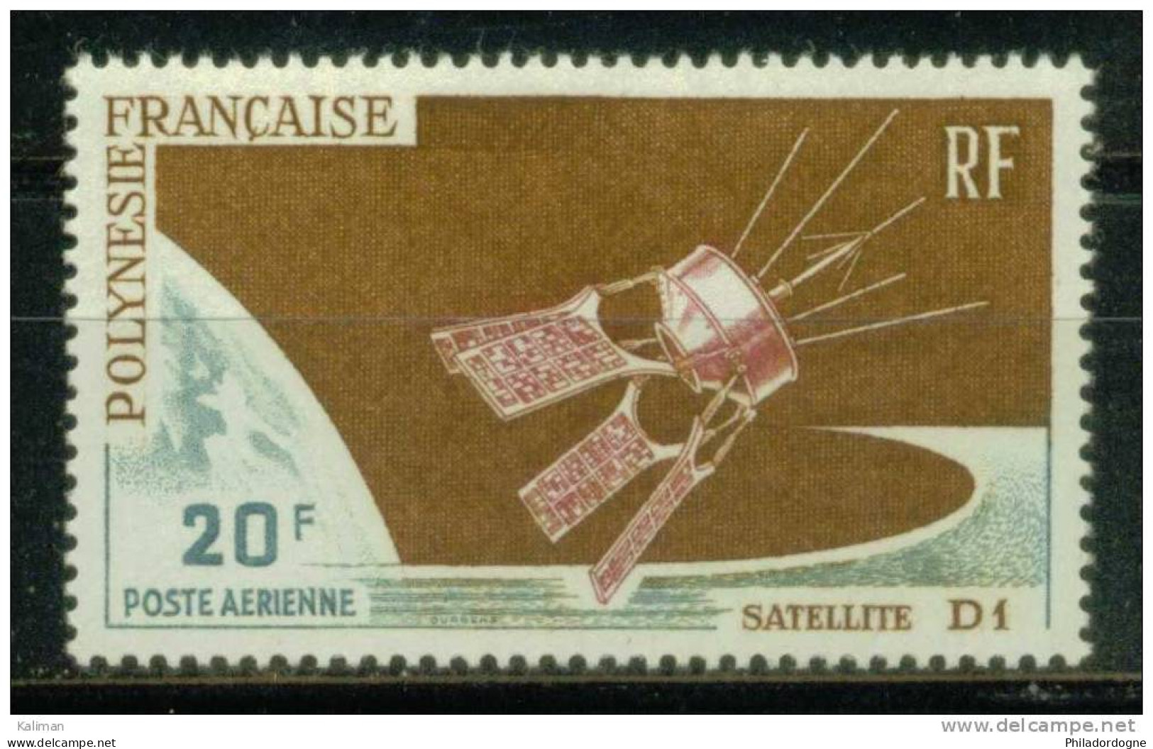 Polynésie - PA N° 19 Xx Luxe (MNH) - Cote 8,5 Euros - Prix De Départ 2,5 Euros - Neufs