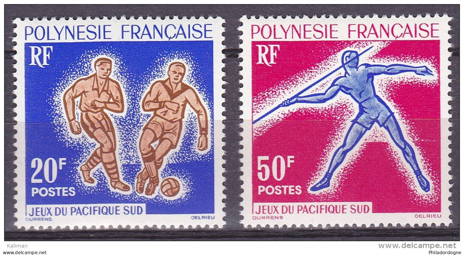 Polynésie Yvert N° 22 Et 23 Xx (MNH) - Cote 29 Euros - Prix De Départ 8.50 Euros - Neufs