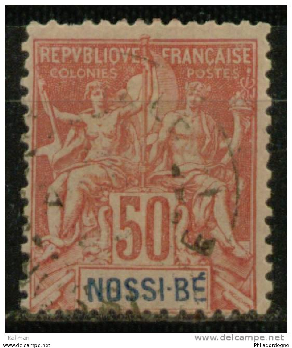 Nossi-bé N° 37 Oblitéré - Cote 17 Euros - Prix De Départ 4 Euros - Usados